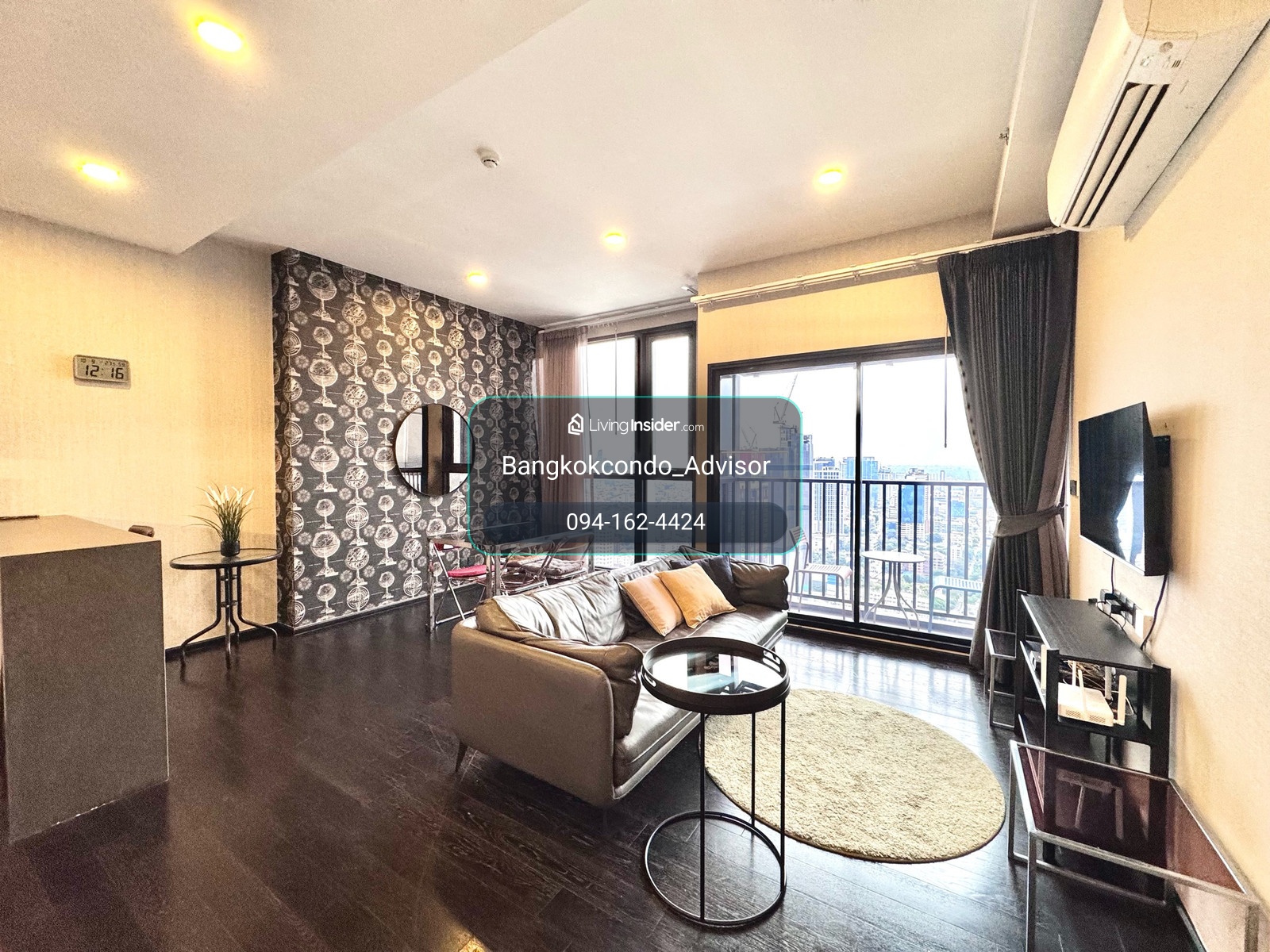 PARK ORIGIN THONGLOR,, Big 2 Bedrooms **High floor** NEW rent 64,000/month ☎️Call: 094-162-4424 – รูปที่ 2