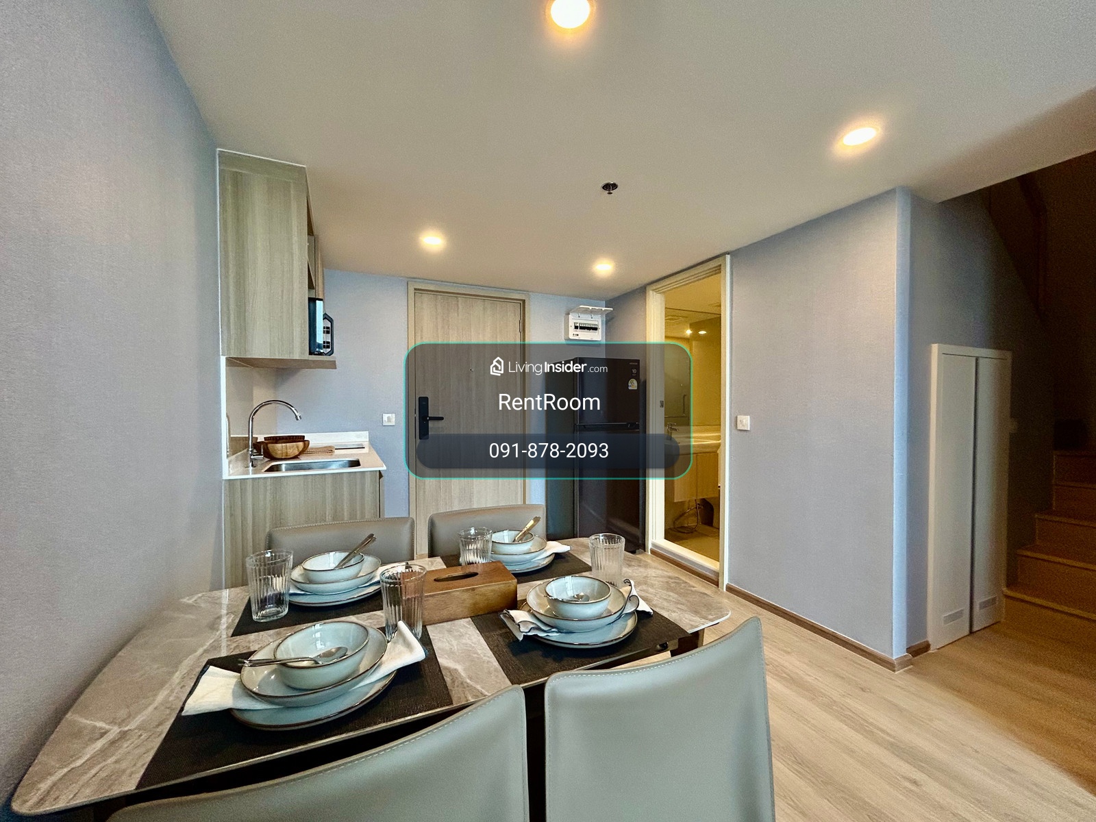 Special price 34,999/ month for rent Life  Rama 4 Asoke – รูปที่ 3