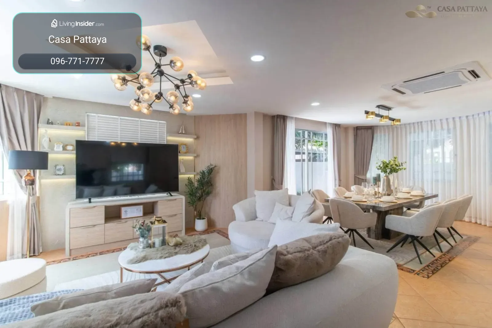 Urgent Sale: Modern Classic Luxury Pool Villa in North Pattaya – รูปที่ 3