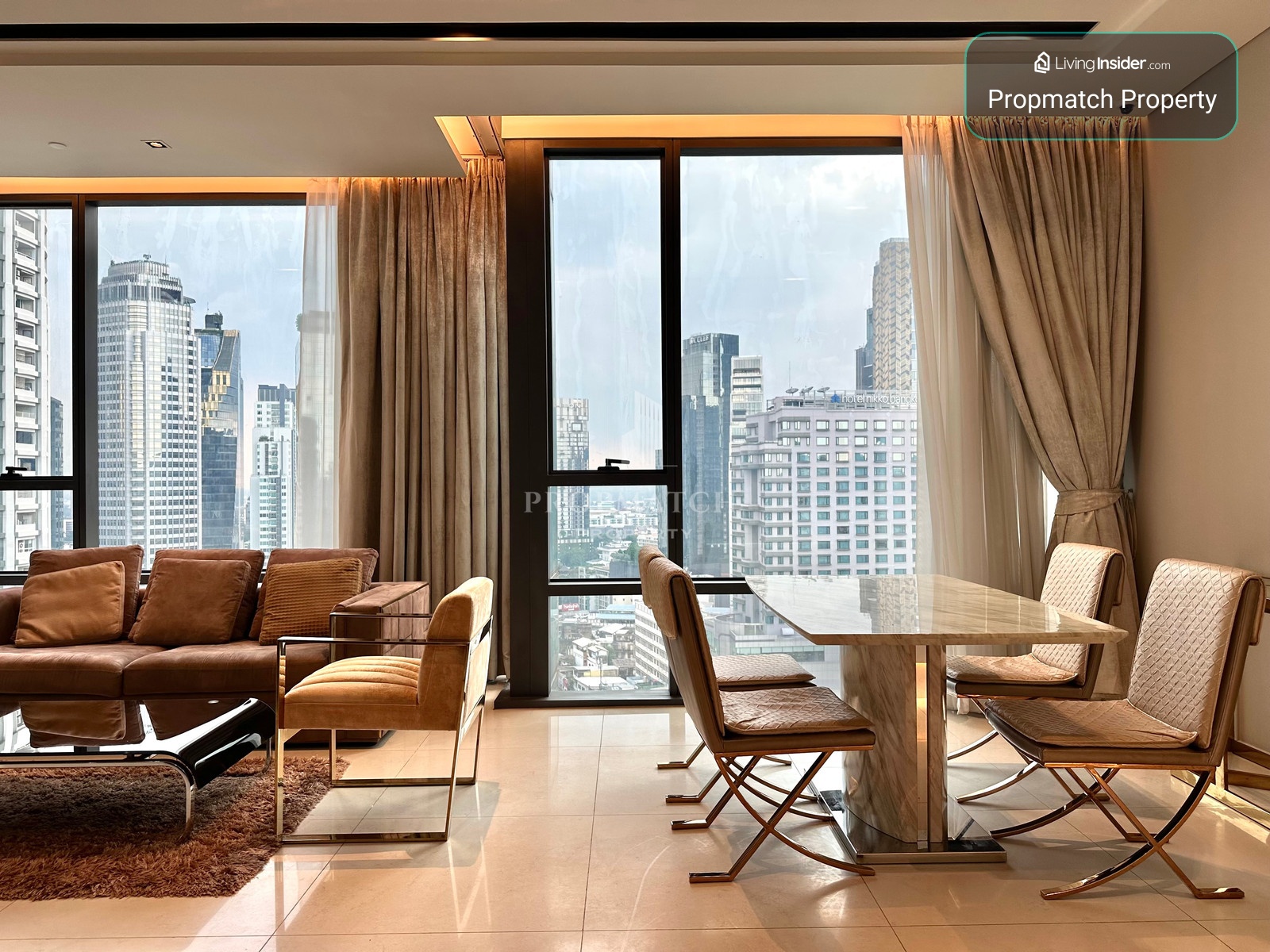 ✨Flash Deal ✨The Bangkok Thonglor ( 2Bed 2Bath 95SQM.) พร้อมอยู่ ! เพียง 100,000 บาทต่อเดือน Tel.0981315848@propmatch  – รูปที่ 3