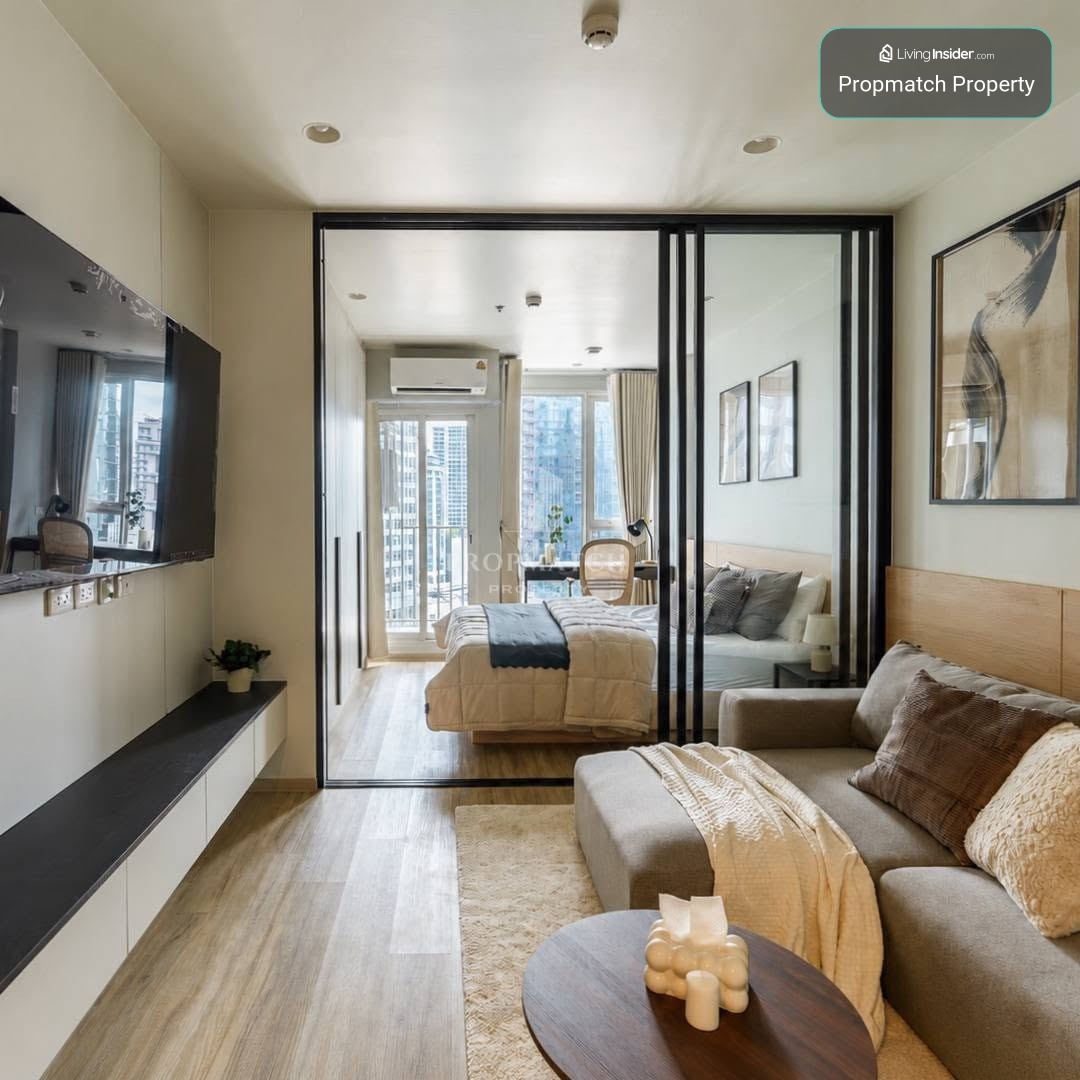 ✨Flash Deal ✨ CULTURE Thonglor ( 1Bed 1Bath 33SQM.) พร้อมอยู่ ! เพียง 32,000 บาทต่อเดือน Tel.0981315848@propmatch  – รูปที่ 2