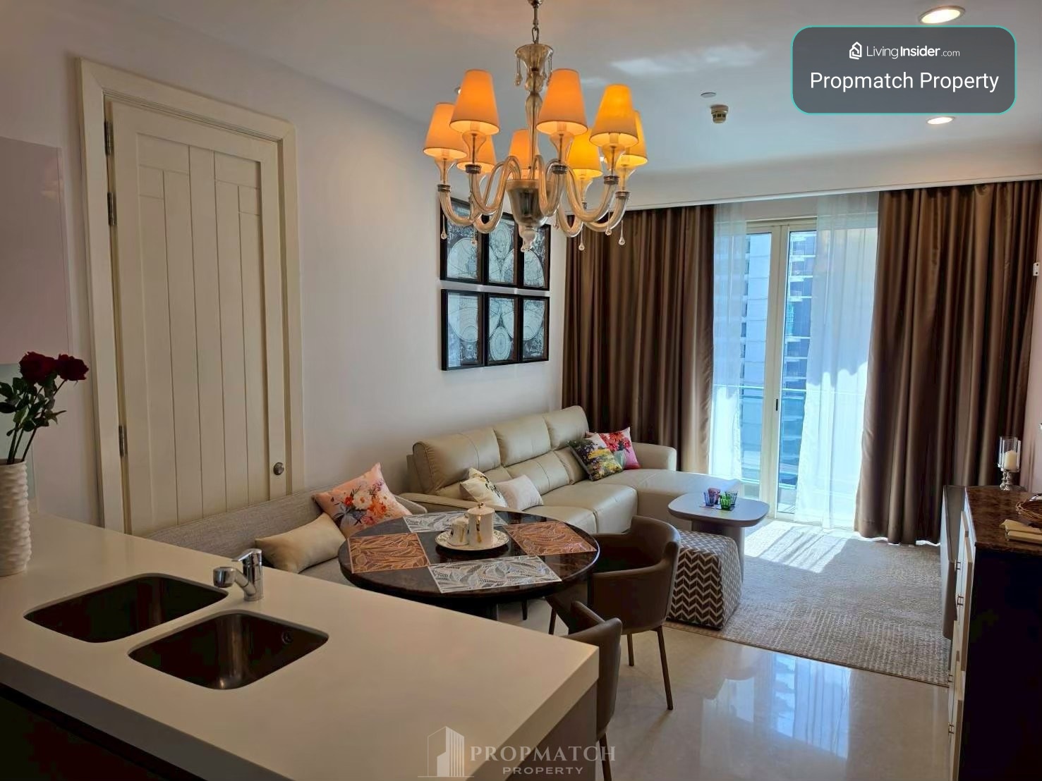 ✨Flash Deal ✨Q Langsuan ( 2Bed 2Bath 80.3SQM.) พร้อมอยู่ ! เพียง 65,000 บาทต่อเดือน Tel.0981315848@propmatch  – รูปที่ 2