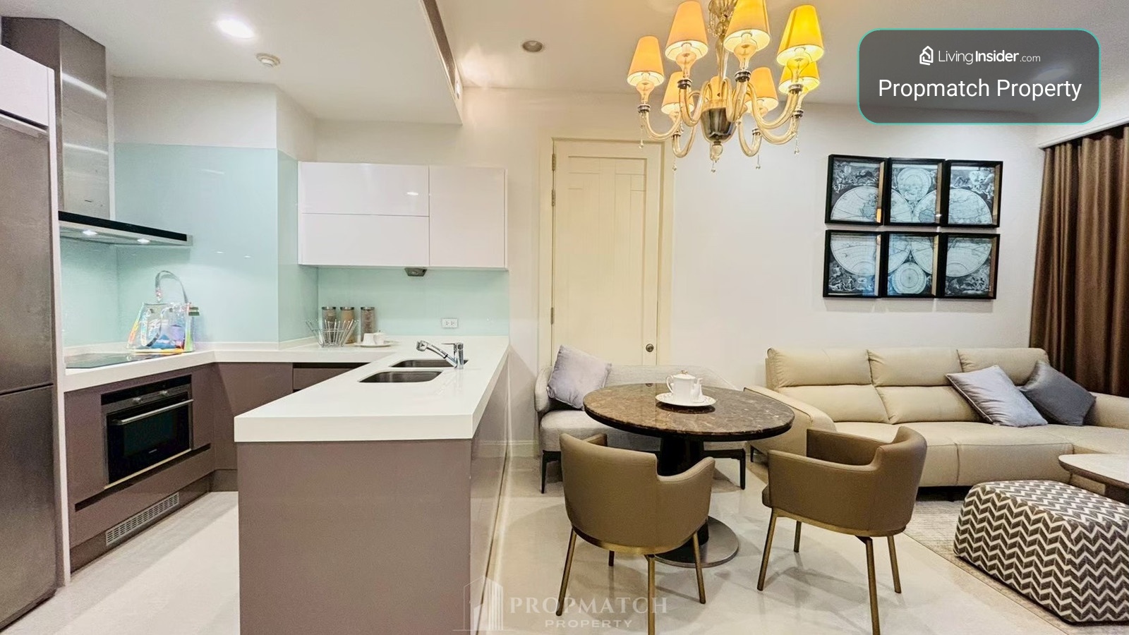 ✨Flash Deal ✨Q Langsuan ( 2Bed 2Bath 80.3SQM.) พร้อมอยู่ ! เพียง 65,000 บาทต่อเดือน Tel.0981315848@propmatch  – รูปที่ 4