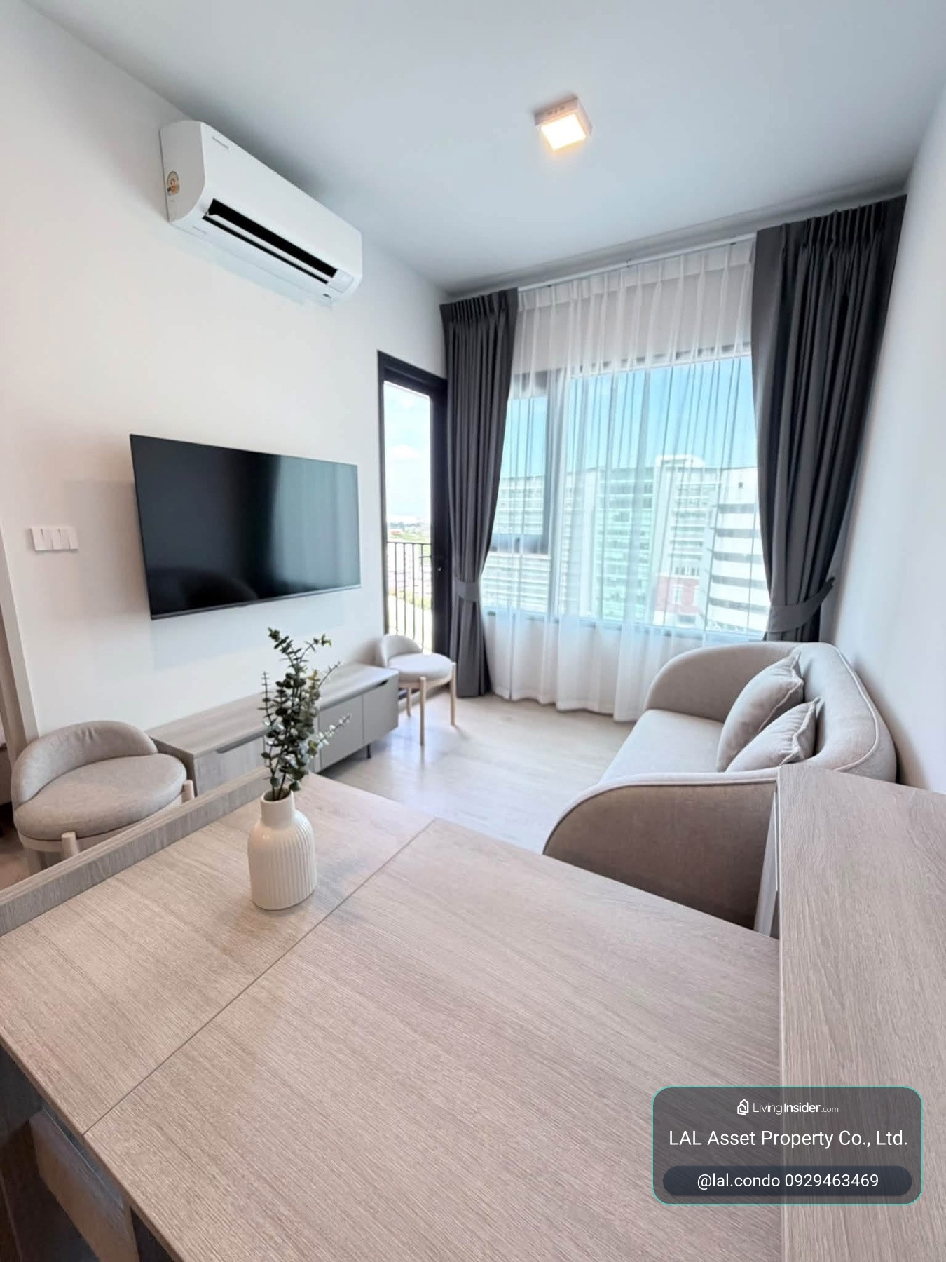 🏢✨ ให้เช่า COBE Kaset Sripatum ห้องสวย แต่งครบ 🛋️ 📐 30.4 ตร.ม. | 1 ห้องนอน ชั้น 12 🚆 ใกล้ BTS บางบัว 💰 เพียง 19,500 บาท/เดือน 🔥 – รูปที่ 2