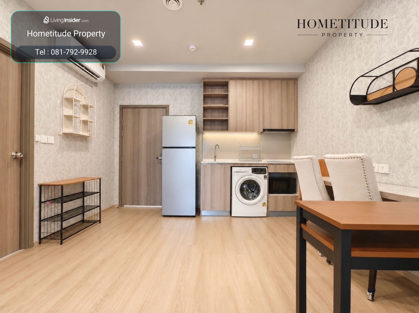 🐶🔥 ให้เช่า Metris District Ladprao | Pet Friendly 🚝 ใกล้ BTS ห้าแยกลาดพร้าว และ MRT พหลโยธิน 🎁 1 Bed Plus | 35 ตร.ม. จัดเป็น 2 ห้องนอนได้ 🍃 เพียง 24,000 บาท/เดือน – รูปที่ 4