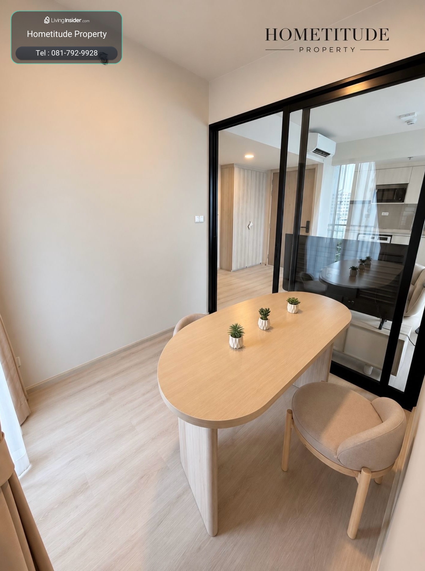 🐶🔥 ให้เช่า COBE Ratchada–Rama 9 | Pet Friendly 🏠 1 Bedroom Plus | ห้องใหญ่ 40.71 ตร.ม. 🐈 มีห้องอเนกประสงค์ จัดเป็นห้องนอนที่ 2 ได้ 🍀🍃 เพียง 28,000 บาท/เดือน – รูปที่ 4