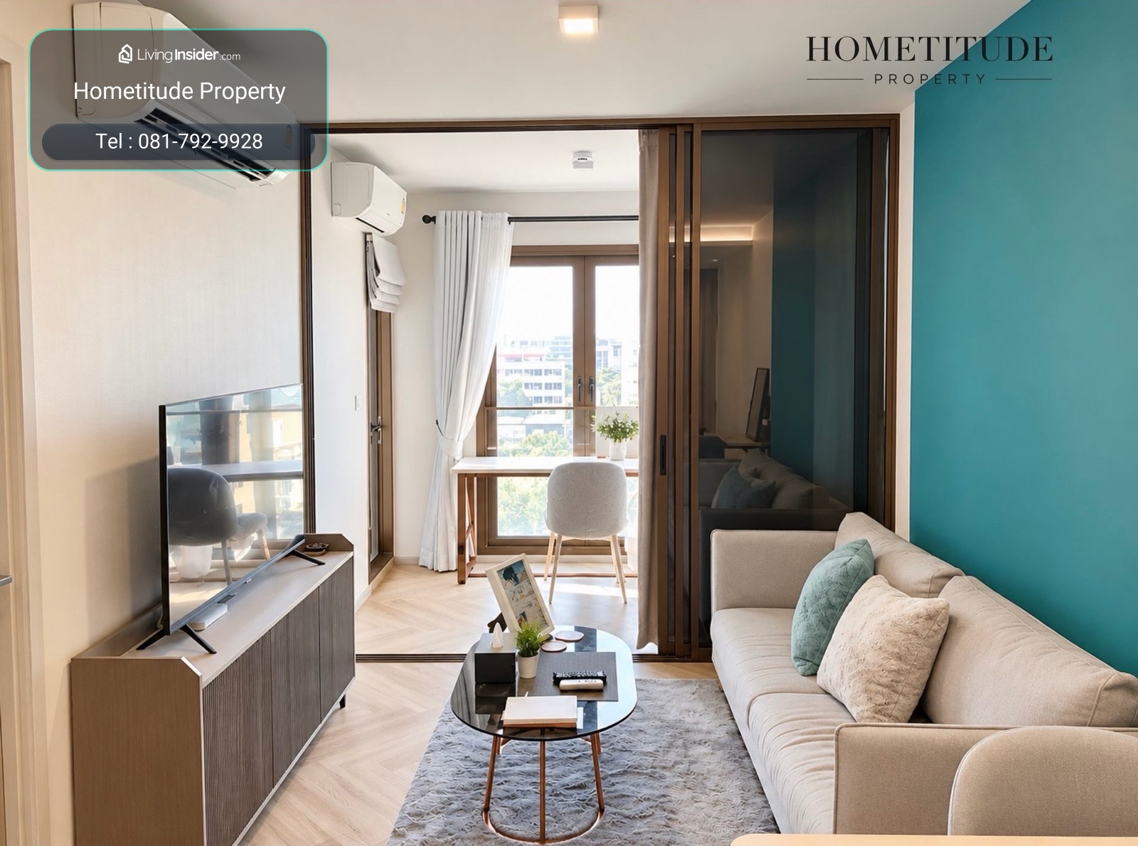 🐶🐱 | ให้เช่าและขาย Chapter Thonglor 25 💜 🚝 ใกล้ BTS ทองหล่อ,  แบบ 2 ห้องนอน  🍇 เพียง 35,000 บาท/เดือน , 🐈 PET FRIENDLY – รูปที่ 3