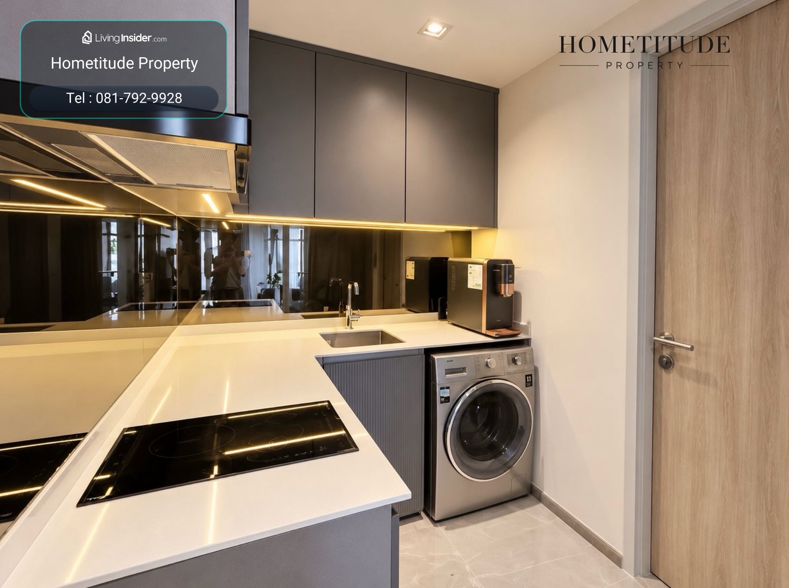 🐶🐱 | ให้เช่าและขาย Chapter Thonglor 25 💜 🚝 ใกล้ BTS ทองหล่อ,  แบบ 2 ห้องนอน  🍇 เพียง 35,000 บาท/เดือน , 🐈 PET FRIENDLY – รูปที่ 2