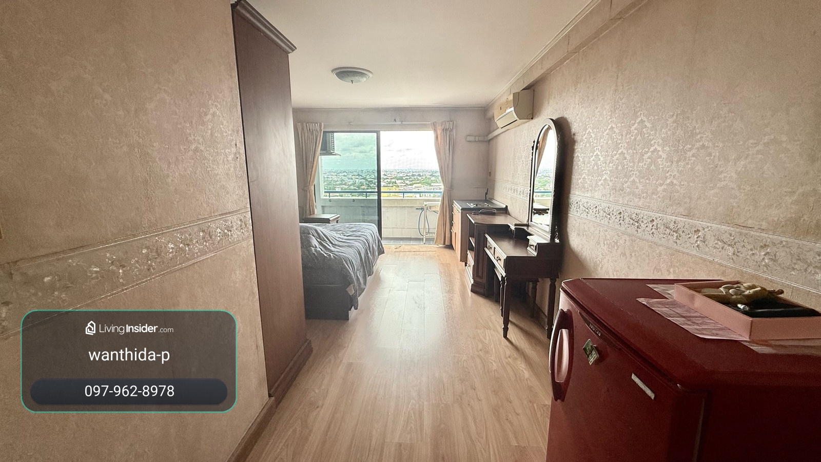 Condo Regent Srinakarin, studio room, Tower B, 16th floor, good price. – รูปที่ 3