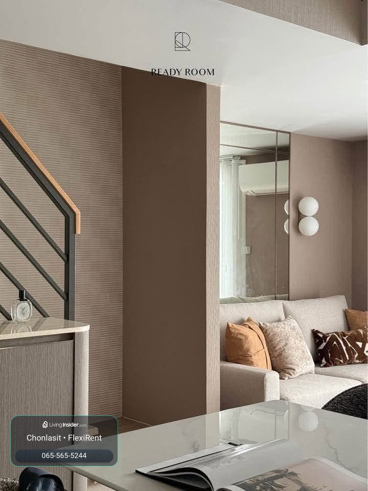 🏙️ ห้องใหม่แกะกล่อง ดีไซน์แบบ Duplex 2 ห้องนอน พร้อมเฟอร์นิเจอร์บิ้วอินและเครื่องใช้ไฟฟ้าครบครัน – รูปที่ 4
