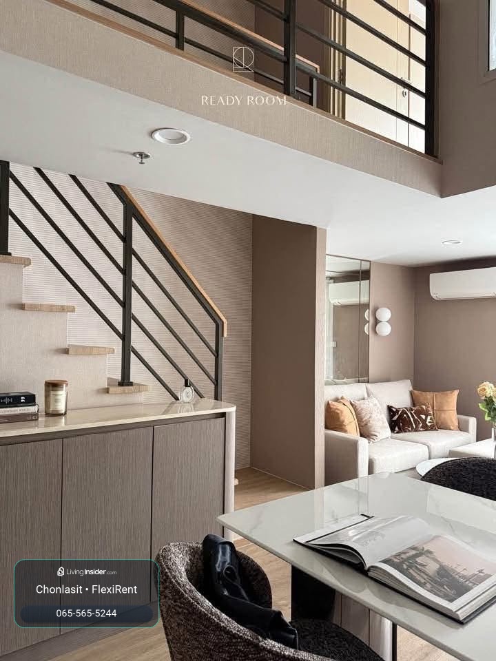 🏙️ ห้องใหม่แกะกล่อง ดีไซน์แบบ Duplex 2 ห้องนอน พร้อมเฟอร์นิเจอร์บิ้วอินและเครื่องใช้ไฟฟ้าครบครัน – รูปที่ 3