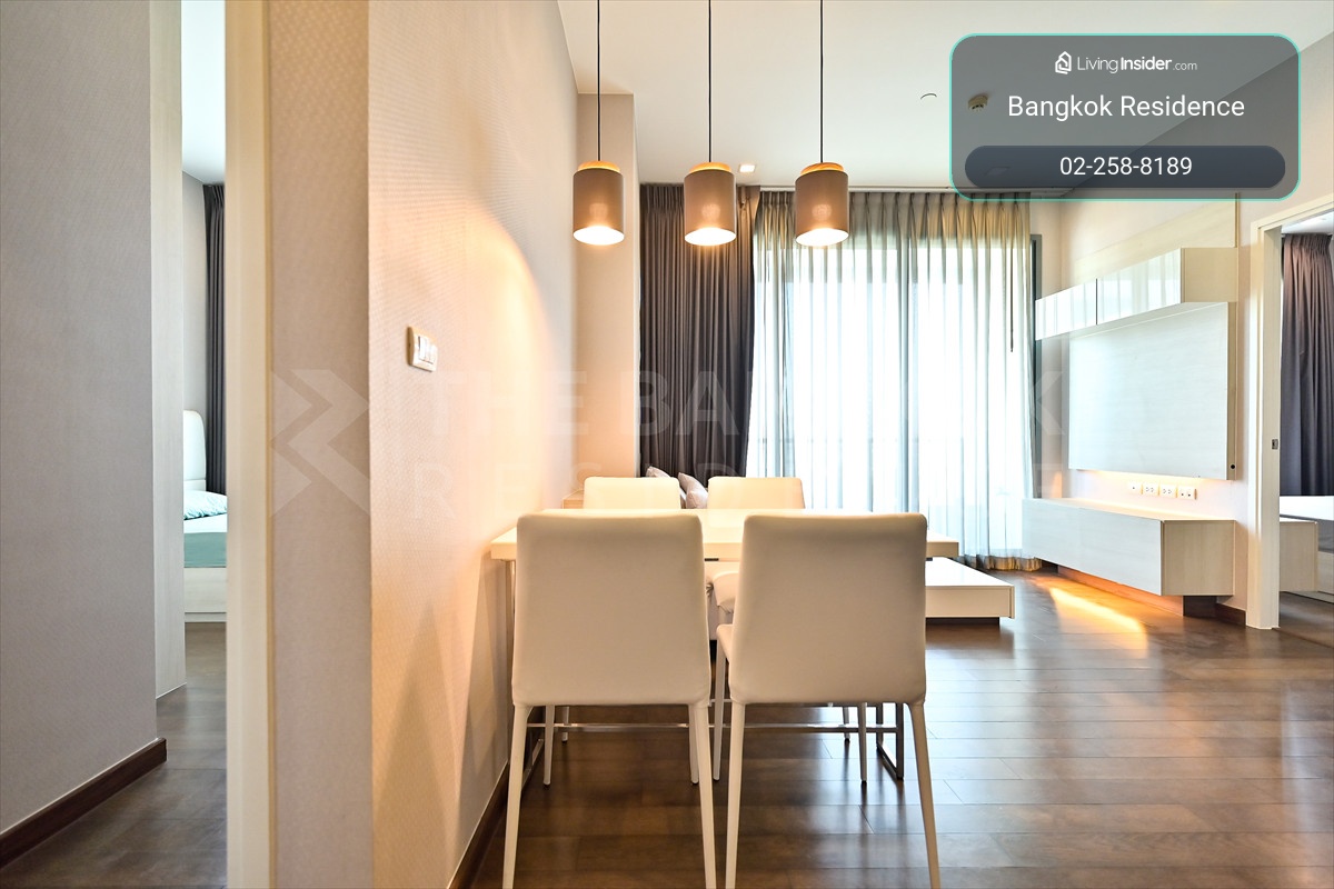 🔥Q Asoke | 2 Bedroom 60 ตร.ม. ปล่อยเช่าเพียง 37,000  บาท ชั้นกลางๆ วิวสวย ใกล้ MRT 0 เมตร - By Loft 0842824246 – รูปที่ 2