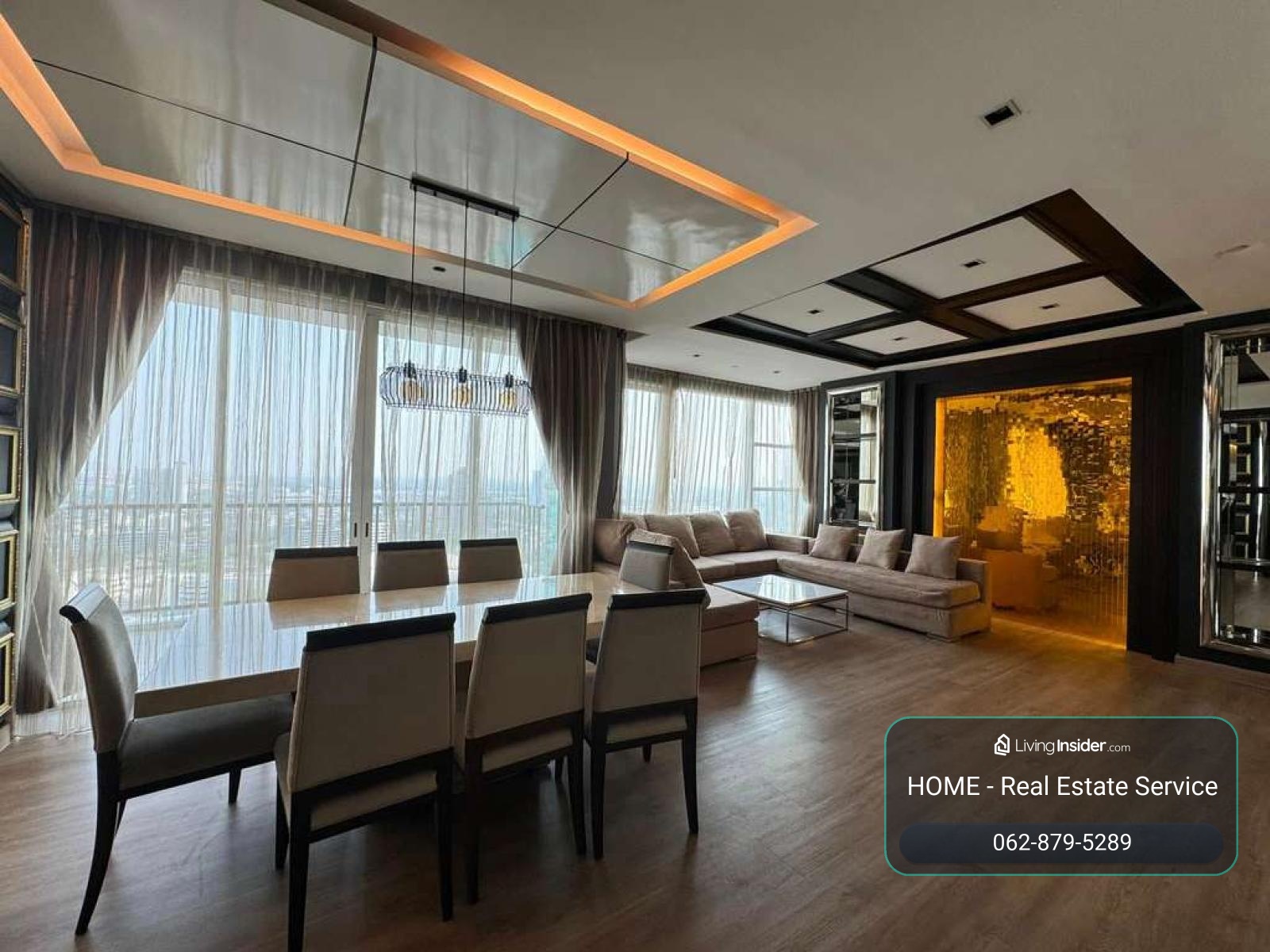 Fullerton Sukhumvit / 3 Bed Plus (SALE WITH TENANT), ฟูลเลอตัน สุขุมวิท / 3 ห้องนอน + ห้องอเนกประสงค์ (ขายพร้อมผู้เช่า) BENS108 – รูปที่ 2