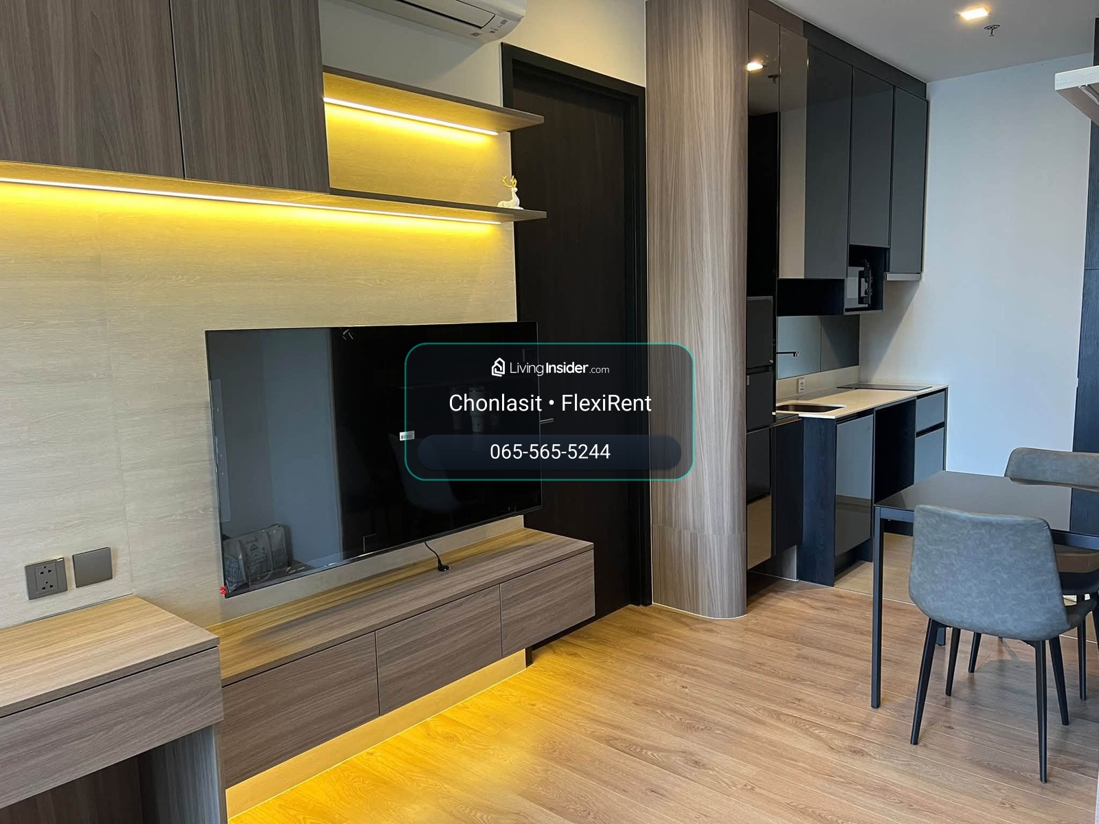 🔥 ห้องใหม่ไม่เคยเข้าอยู่ วิวไม่บล็อก แต่ง Interior จัดเต็ม พร้อม Smart Home และ Sofa Bed ดีไซน์สวย ฟังก์ชันครบ ห่าง BTS อารีย์เพียง 90 เมตร | Noble Around Ari – รูปที่ 3