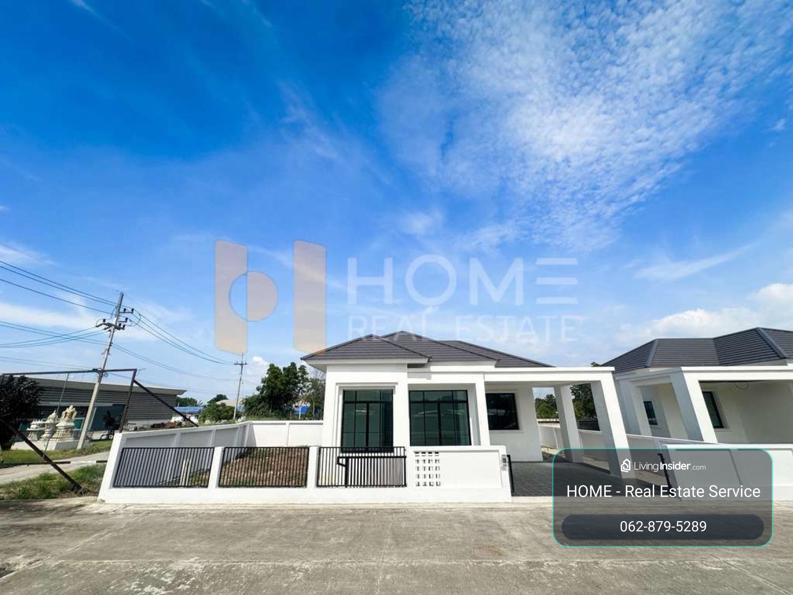 บ้านเดี่ยวชั้นเดียว หนองตำลึง พานทอง ชลบุรี / 3 ห้องนอน (ขาย), Single-story detached house, Nong Tamlung, Phan Thong, Chonburi. / 3 Bedrooms (FOR SALE) NANN051 – รูปที่ 2