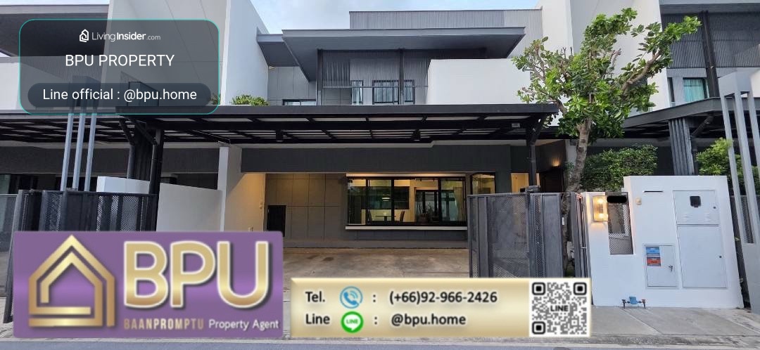 🏡✨ Luxury Townhome for Rent | VIVE Bangna Km.7 | 3 Bedrooms | 4 Bathrooms | 3 Parking Spaces | Fully Furnished! – รูปที่ 3
