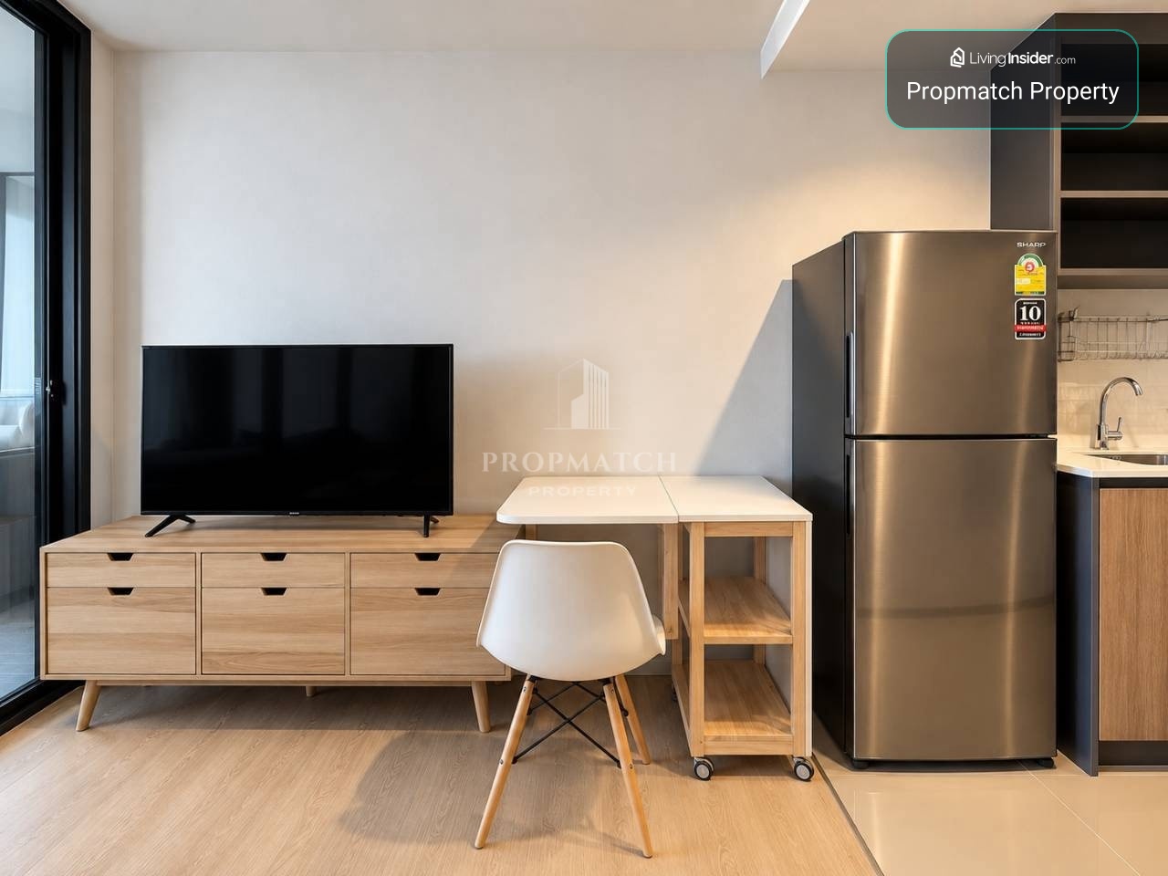 ✨Flash Deal ✨The LINE Phahonyothin Park ( 1Bed 1Bath 32.52SQM.) พร้อมอยู่ ! เพียง 18,000 บาทต่อเดือน Tel.0981315848@propmatch  – รูปที่ 3