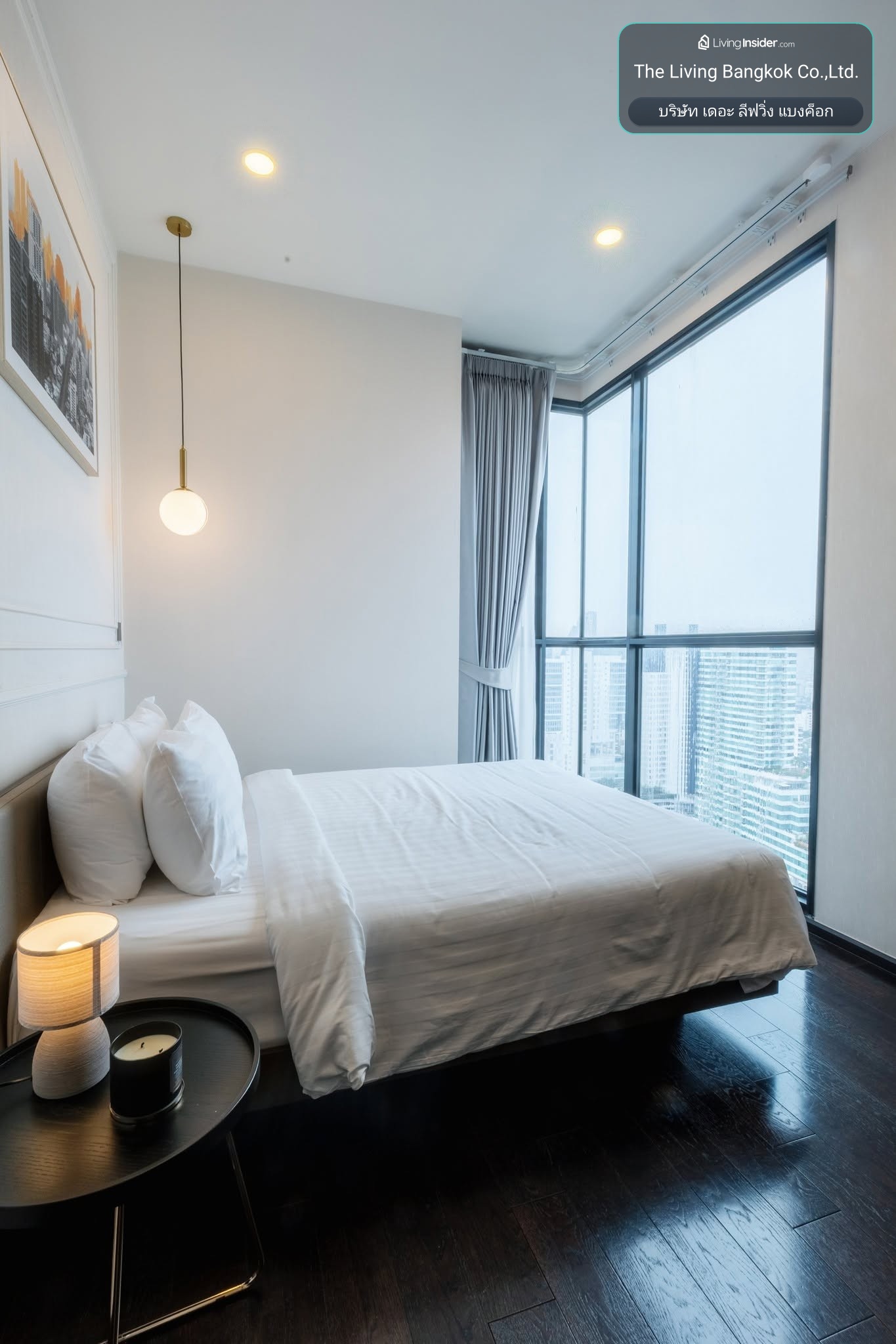 คอนโดให้เช่า : PARK ORIGIN THONGLOR (พาร์ค ออริจิ้น ทองหล่อ) ( Bts thonglor​) MK-02  line @livingbkk – รูปที่ 4