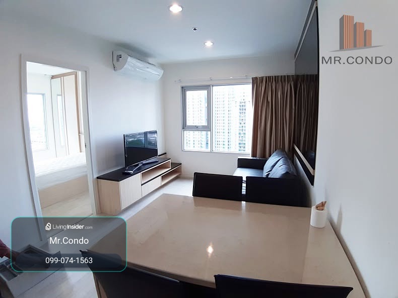 *FOR RENT* Aspire สาทร-ท่าพระ ห้องสวย ( ห้องสวยน่าจอง!! 2 นอน มีพื้นที่ ) พร้อมเข้าอยู่ BTS ตลาดพลู – รูปที่ 3