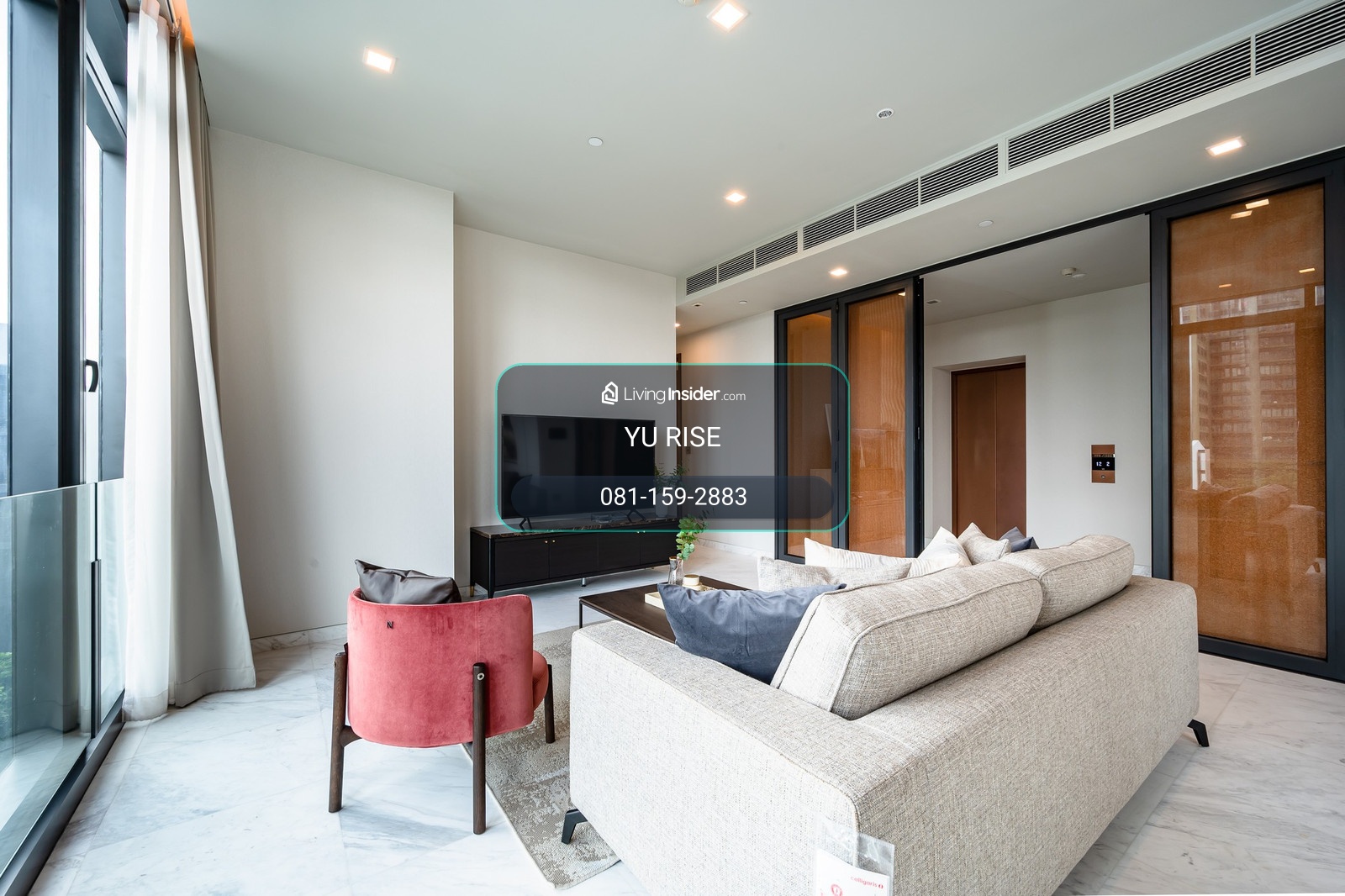 ปล่อยเช่าคอนโด The Monument ทองหล่อ 2 ห้องนอน 3 ห้องน้ำ  ใกล้ J Avenue & รพ.สมิติเวช – รูปที่ 4