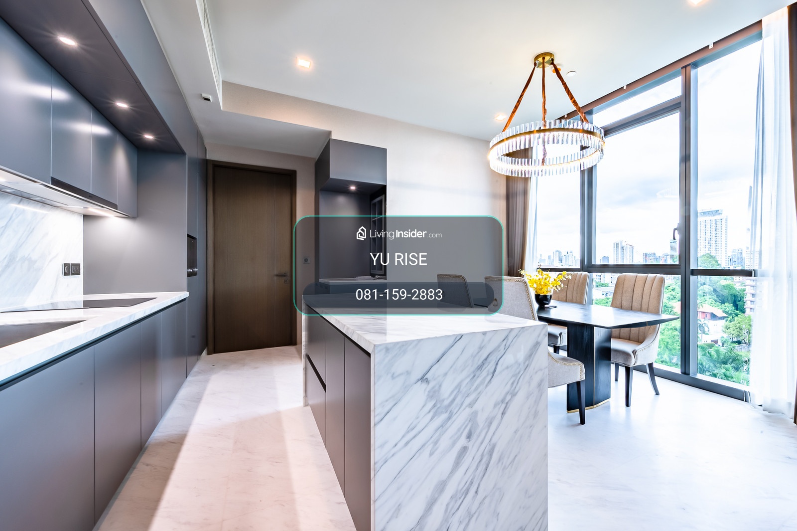 ให้เช่า The Monument ทองหล่อ 2 Bed 3 Bath ขนาด 125 ตร.ม. คอนโด Pet-Friendly เลี้ยงสัตว์ได้  – รูปที่ 3