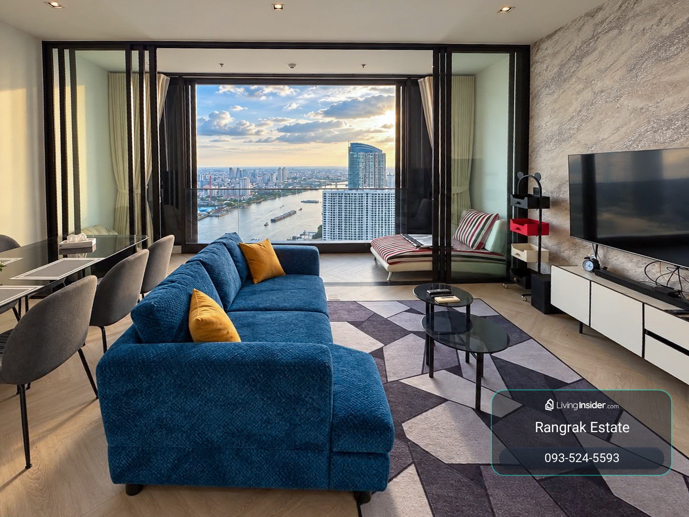 💥ST-4589💥ว่าง ให้ เช่า แชปเตอร์ เจริญนคร - ริเวอร์ไซต์👉แอดไลน์ @mastercondo  – รูปที่ 2