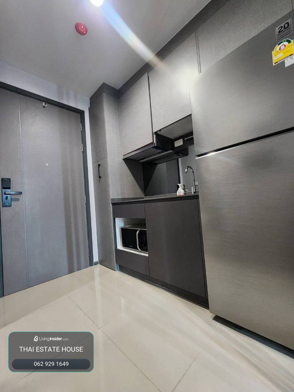 IDEO CHULA SAMYAN studio ห้องพร้อมอยู่ เฟอร์นินเจอร์ใหม่ ห้องสวย ระบบความปลอดภัยดีเยี่ยม  – รูปที่ 3