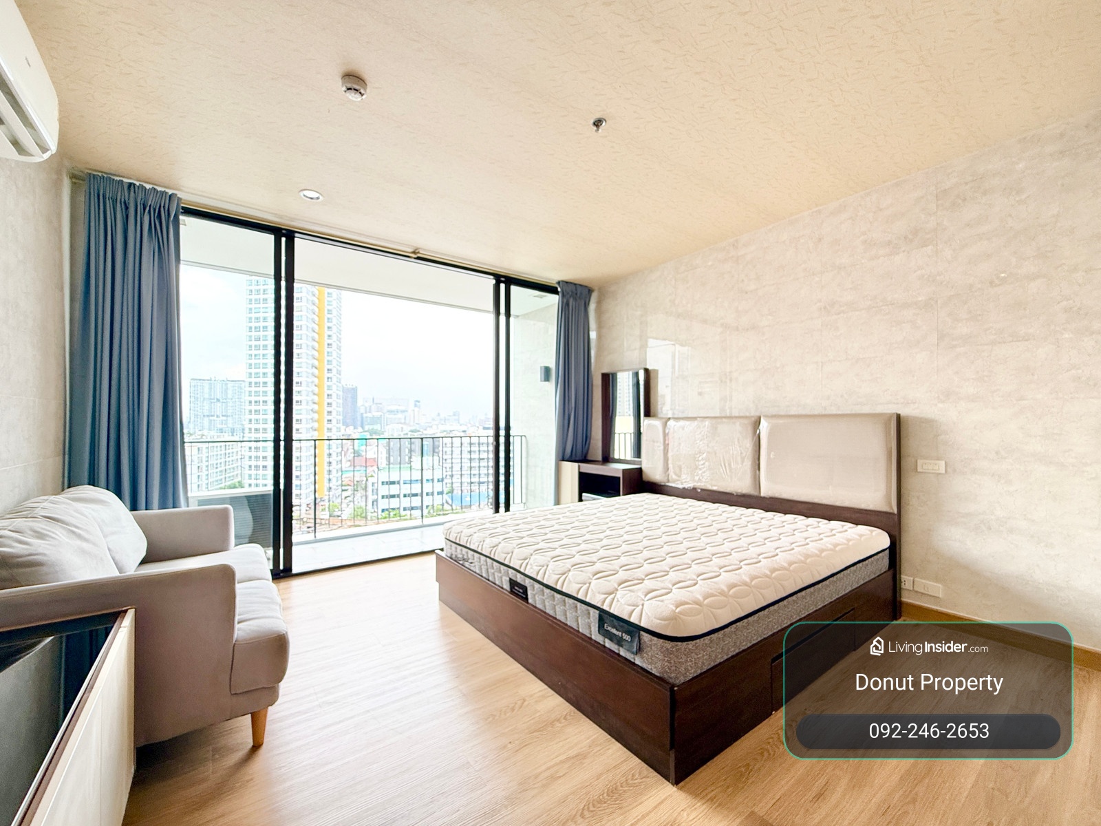 ขาย 📌 The issara Ladprao - 34 ตรม. Studio 1 ห้องน้ำ ห้องสวย พร้อมอยู่ Call 092-2462653 Donut – รูปที่ 2