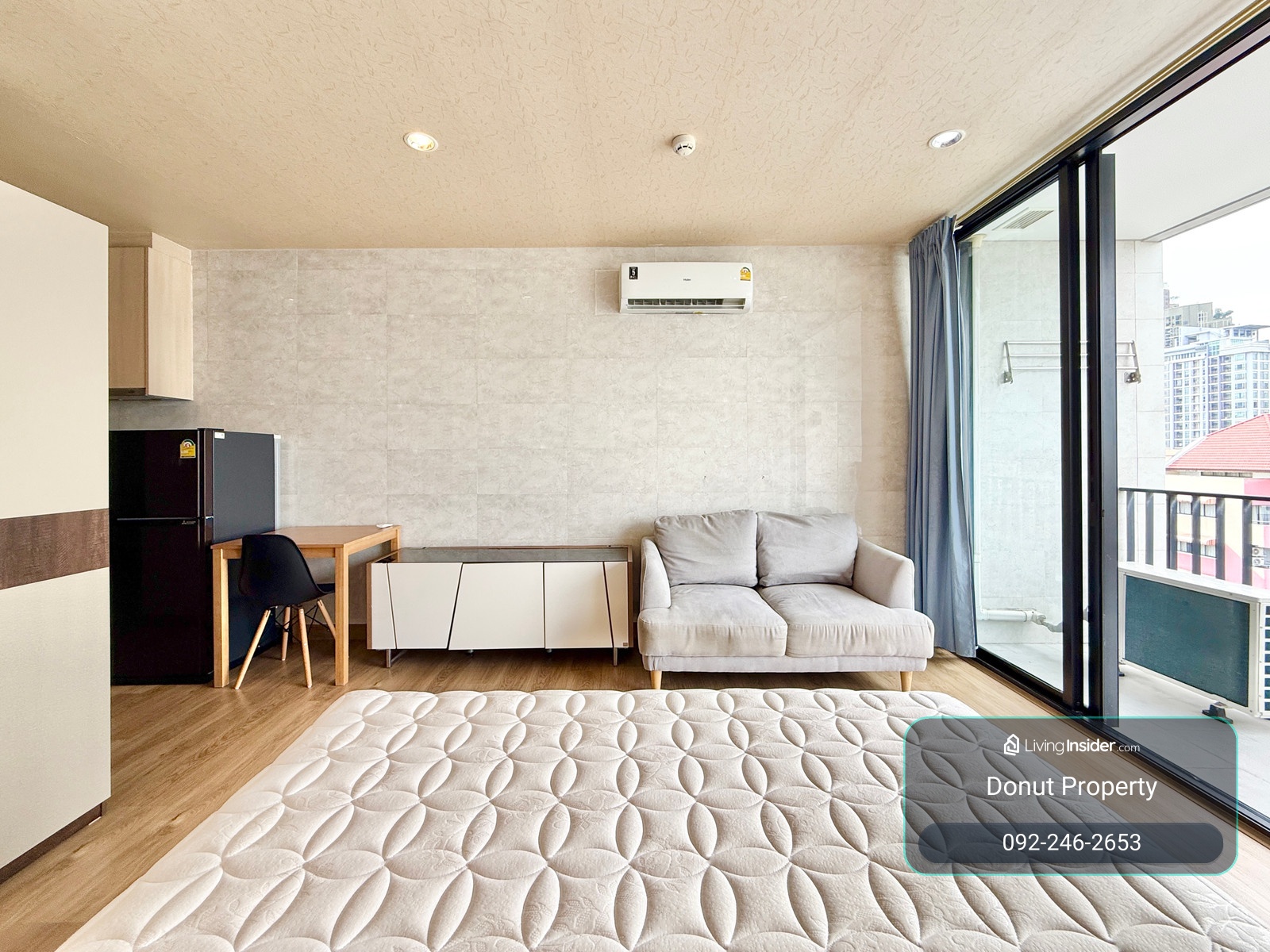 ขาย 📌 The issara Ladprao - 34 ตรม. Studio 1 ห้องน้ำ ห้องสวย พร้อมอยู่ Call 092-2462653 Donut – รูปที่ 4