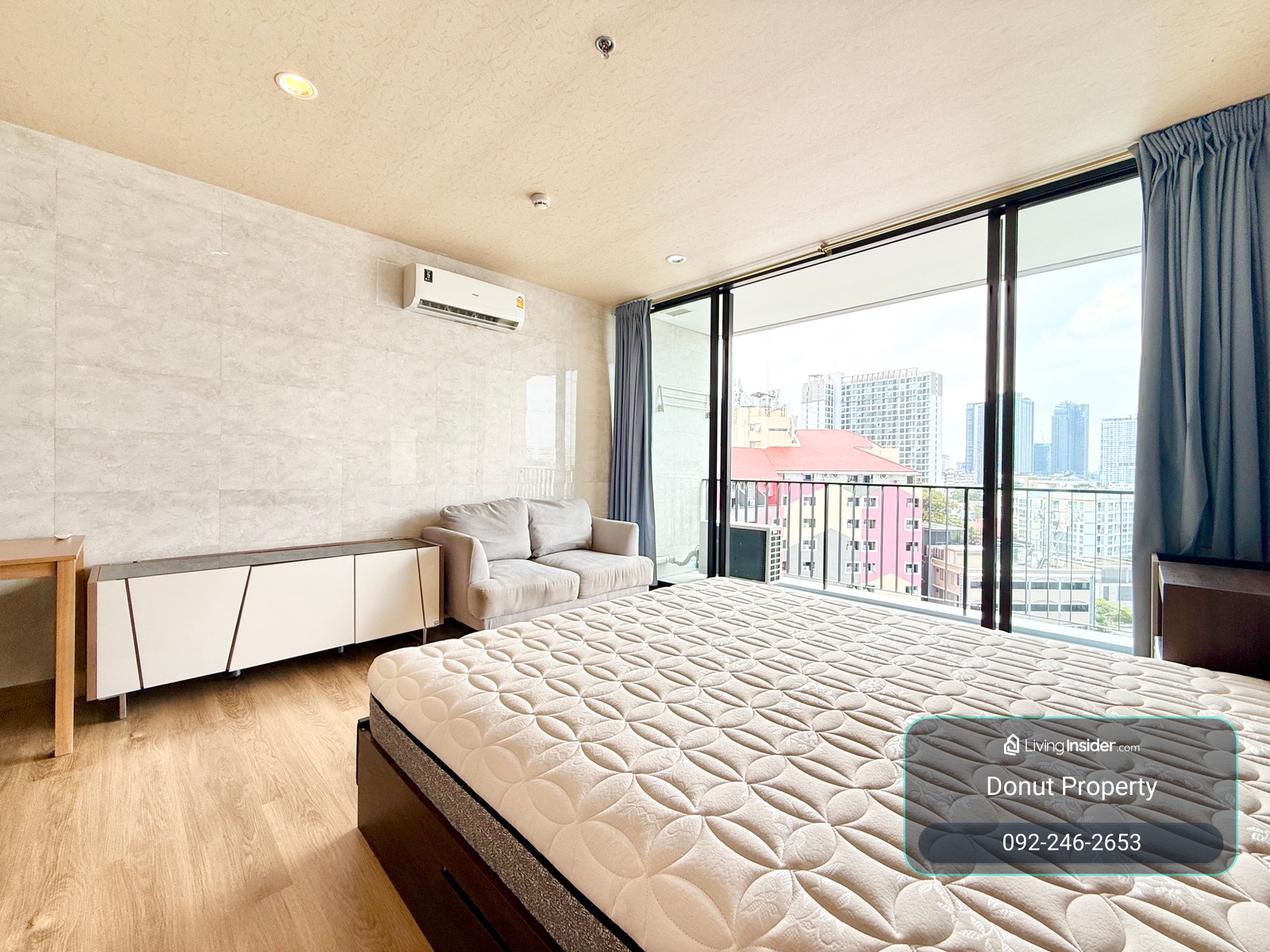 ขาย 📌 The issara Ladprao - 34 ตรม. Studio 1 ห้องน้ำ ห้องสวย พร้อมอยู่ Call 092-2462653 Donut – รูปที่ 3