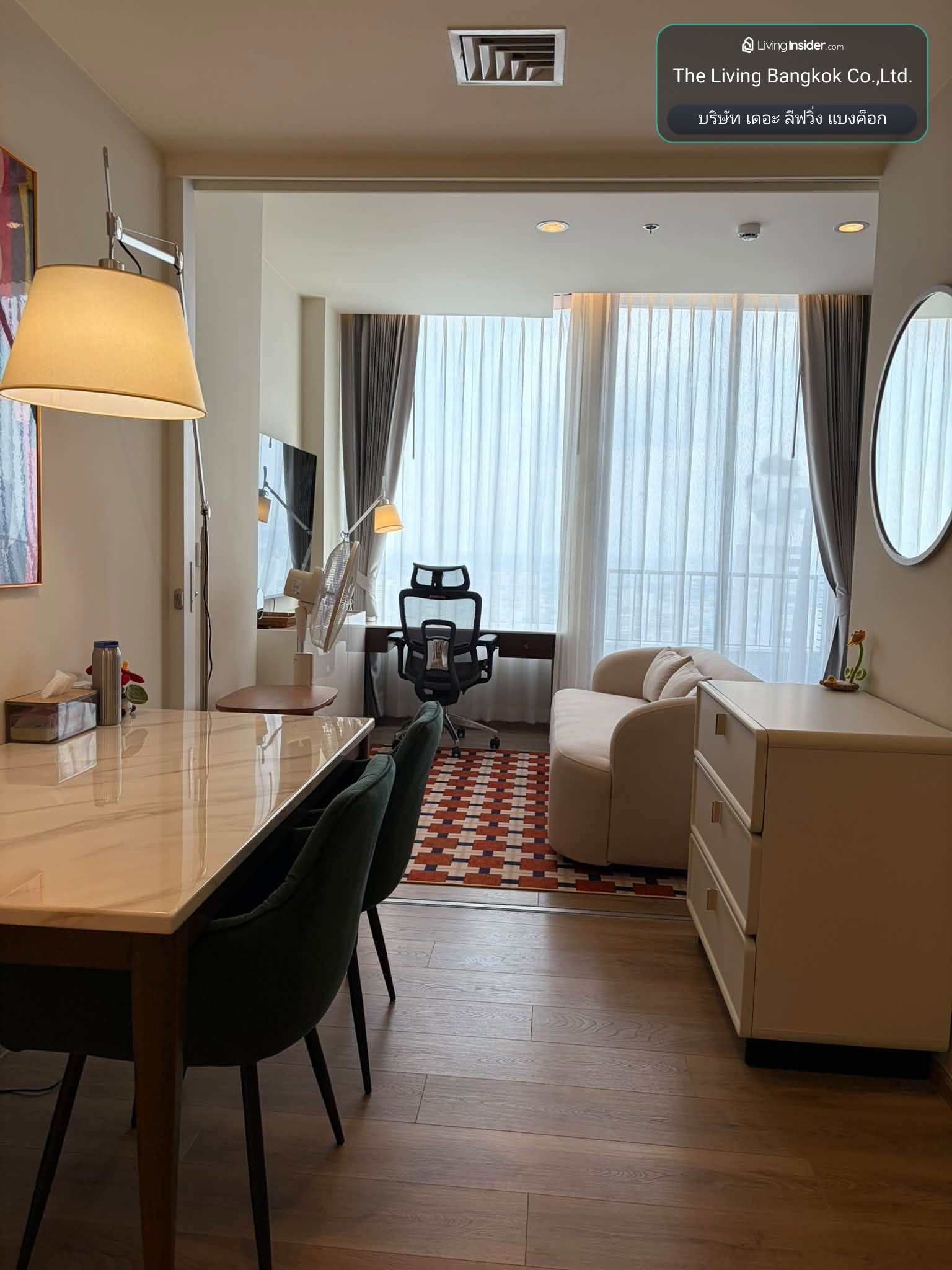 คอนโดให้เช่า : Noble form Thonglor (โนเบิล ฟอร์ม ทองหล่อ) ( ทองหล่อ thonglor​)MK-02  line @livingbkk – รูปที่ 2
