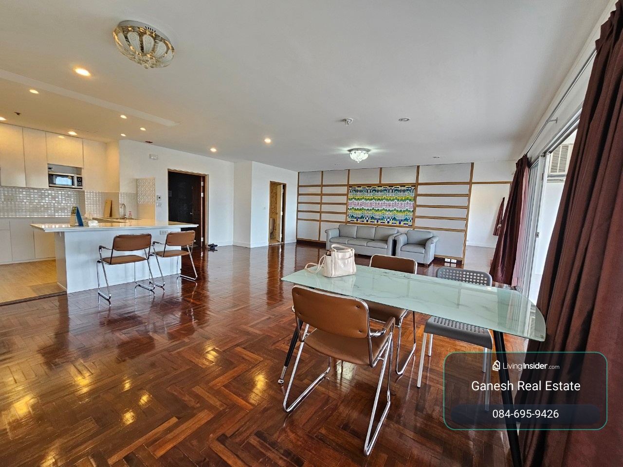 For rent: Saichol Mansion Charoen Nakhon | Big room 170 sq m., Chao Phraya River view, 2 bedrooms, 2 bathrooms, only 70,000 baht. – รูปที่ 4