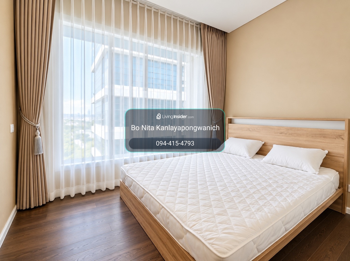 🏡 ให้เช่า The Saint Residences | 2 ห้องนอน 57 ตร.ม. | 29,000 บาท/เดือน (ราคาพิเศษเดือนนี้) | P29CR2610018 – รูปที่ 4