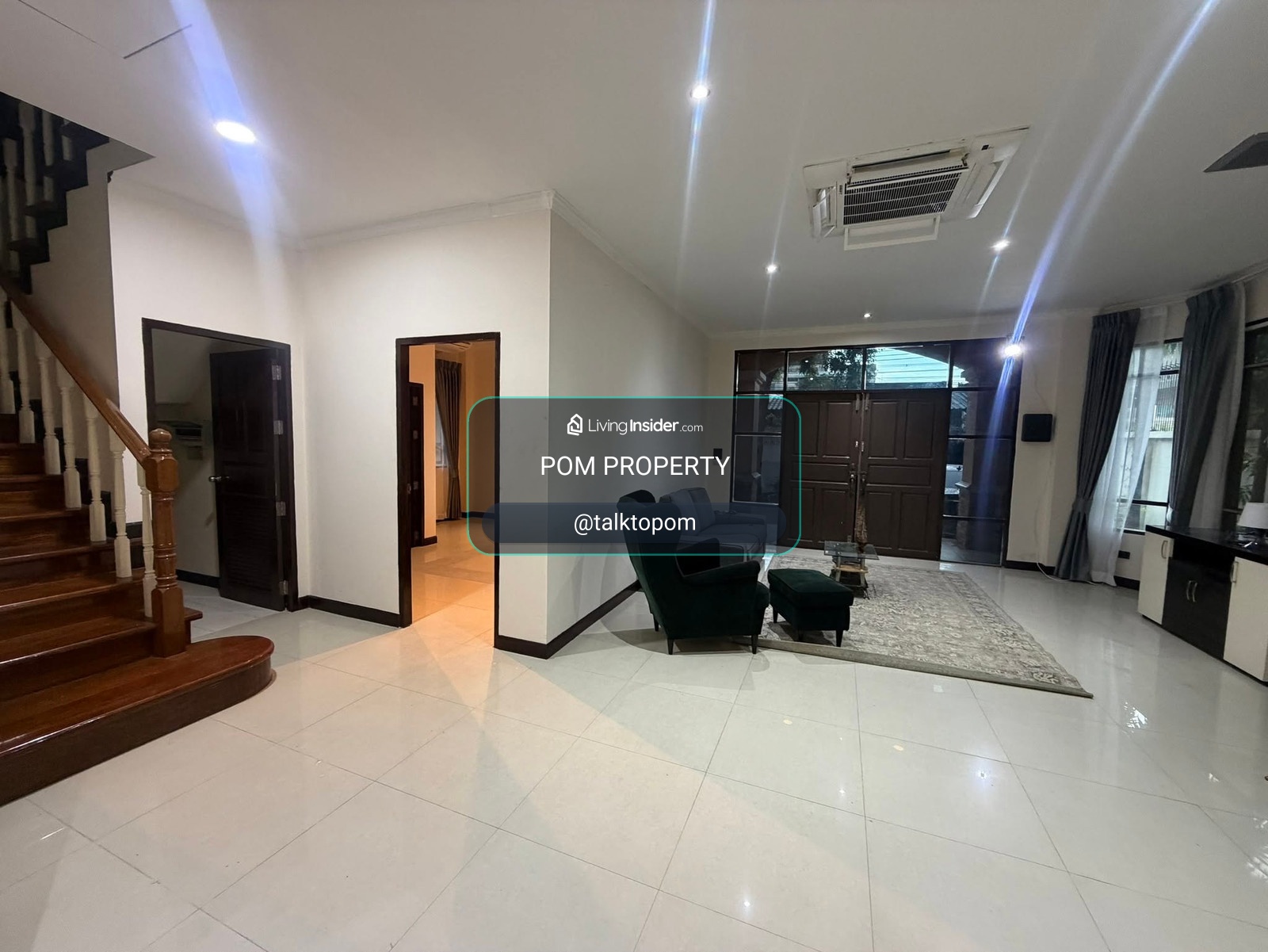 🏡 บ้านเดี่ยว 2 ชั้น เนื้อที่ใหญ่ 100 ตร.ว. จอดรถ 4 คัน! ให้เช่าบ้านสวย 3 นอน 4 น้ำ แต่งครบพร้อมอยู่ เลี้ยงสัตว์ได้ (Pet-Friendly) ทำเลดี เดินทางสะดวก – รูปที่ 3