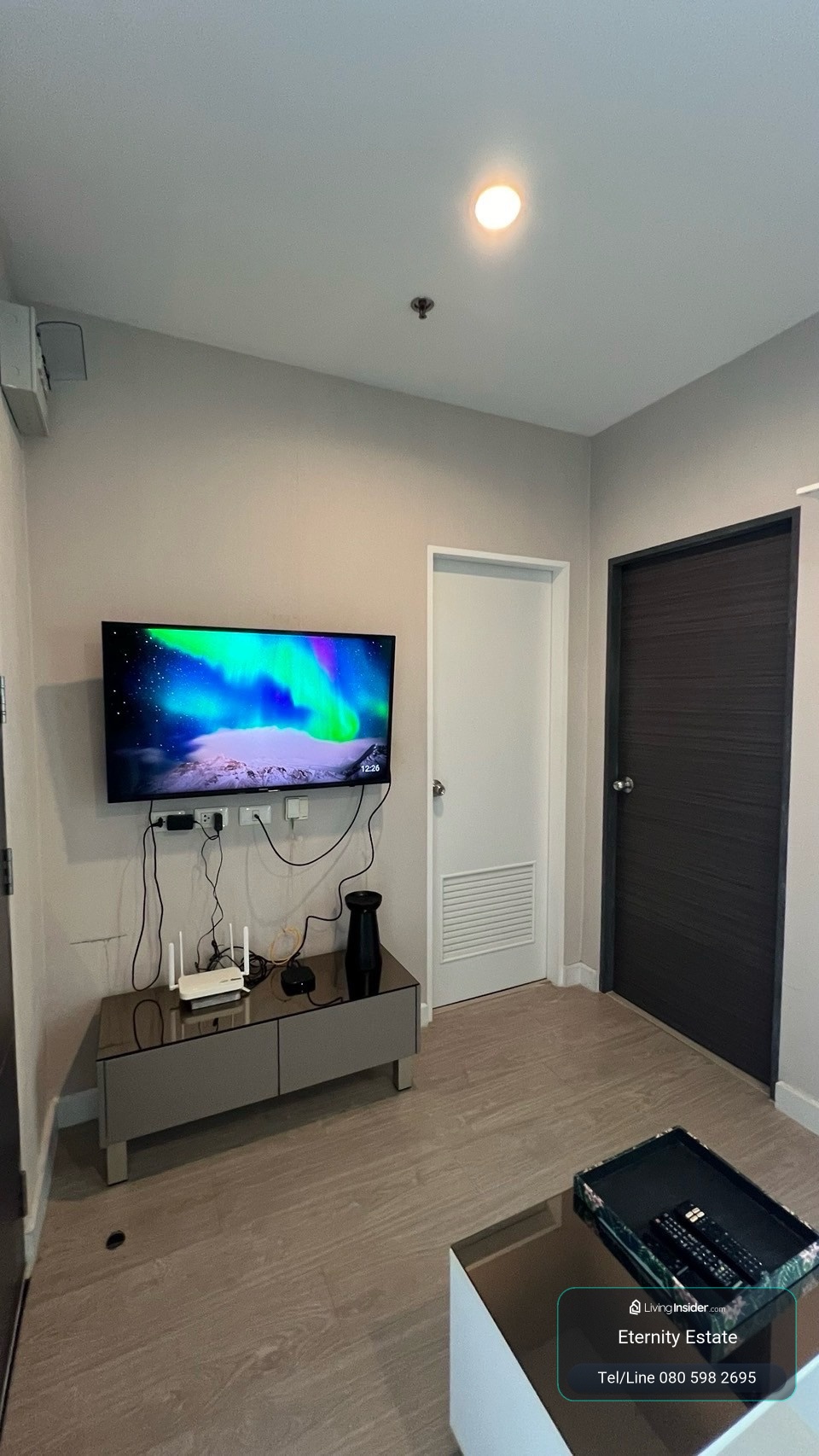 For rent :  Metro Sky Prachachuen, 17th floor, Building B, west balcony with opened view. – รูปที่ 2