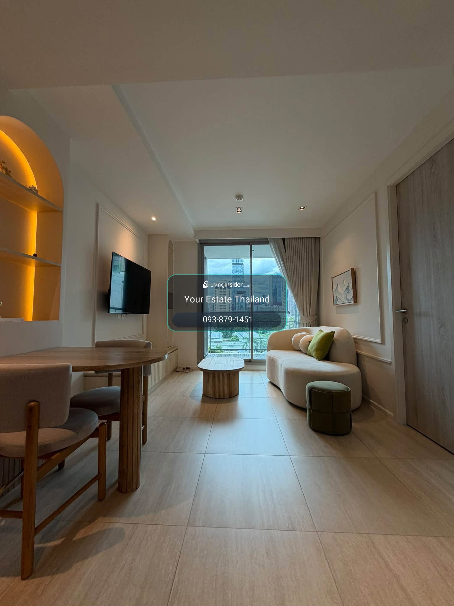 CRAFT Ploenchit คอนโด Built-in ทั้งห้อง ห้องสวย ทำเลดี ว่างพร้อมให้เช่า – รูปที่ 2