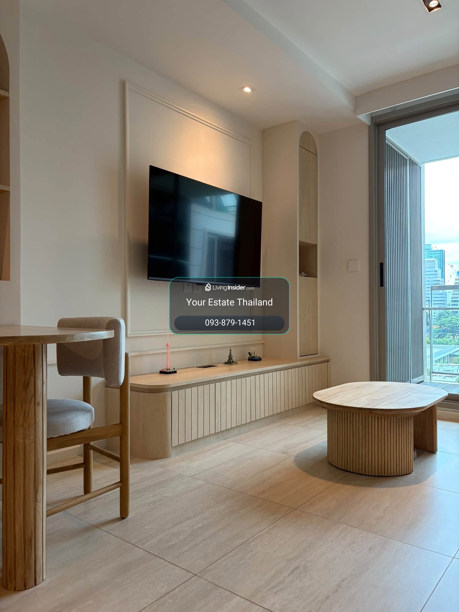 CRAFT Ploenchit คอนโด Built-in ทั้งห้อง ห้องสวย ทำเลดี ว่างพร้อมให้เช่า – รูปที่ 3