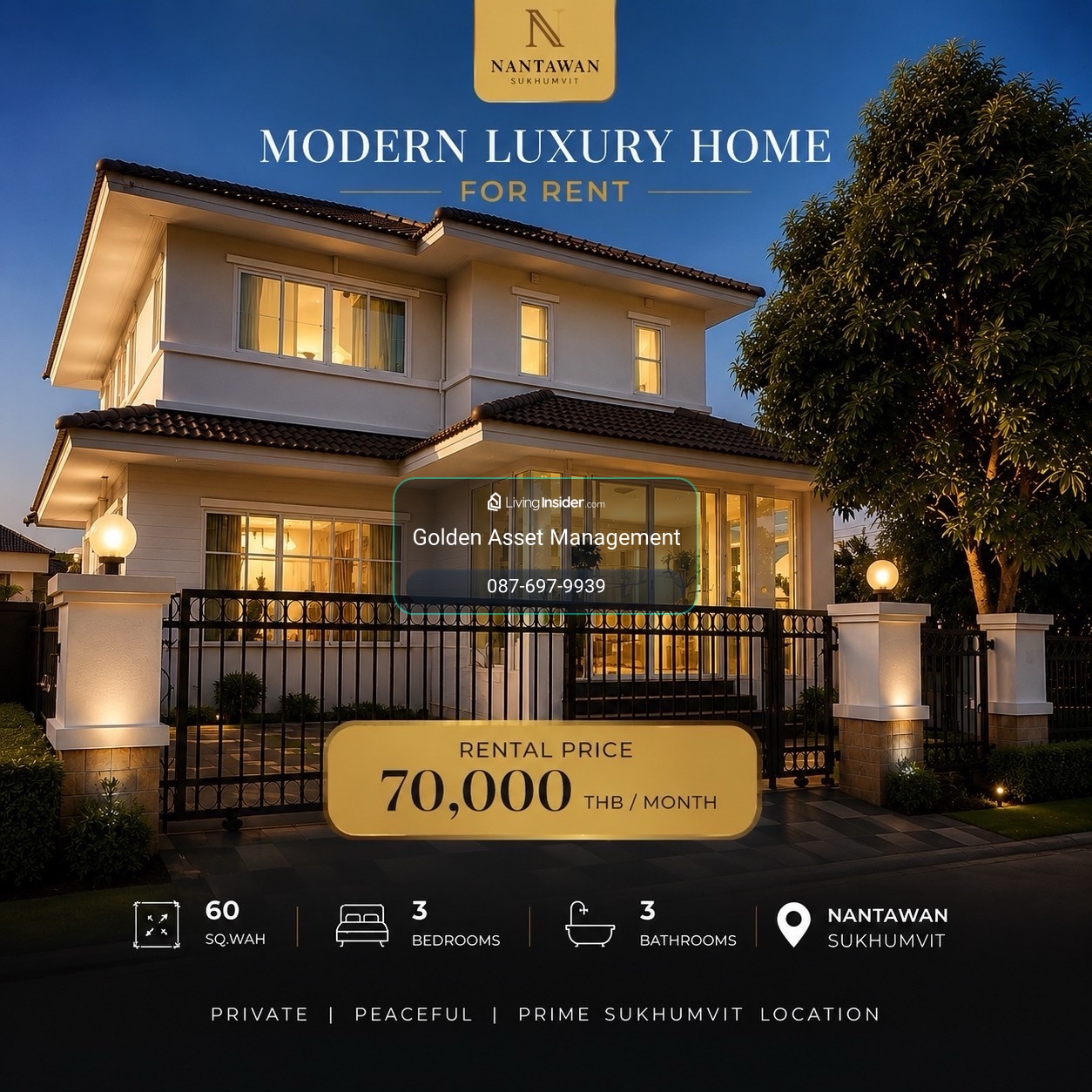 【RENT】Luxury House in Sukhumvit 🌟ให้เช่าบ้านเดี่ยว 3BEDS – รูปที่ 4