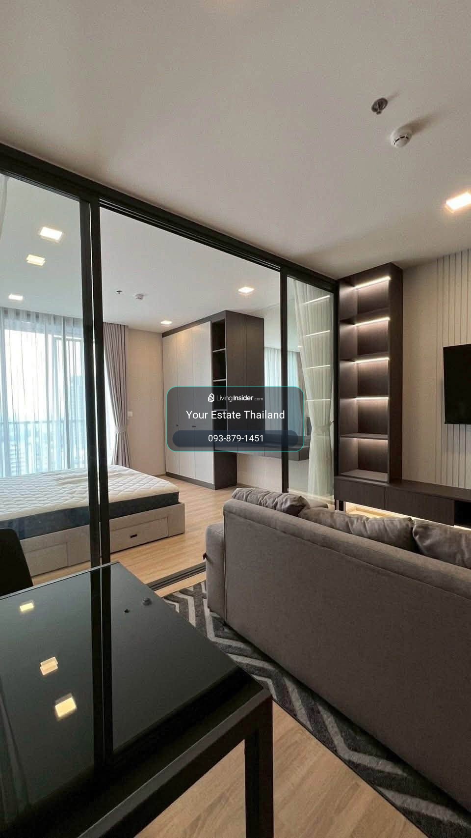 ให้เช่าคอนโด Xt phayathai  ห้องวิวเมืองแบบเปิดกว้าง ไม่มีตึกบัง  ตกแต่งครบครัน  – รูปที่ 3