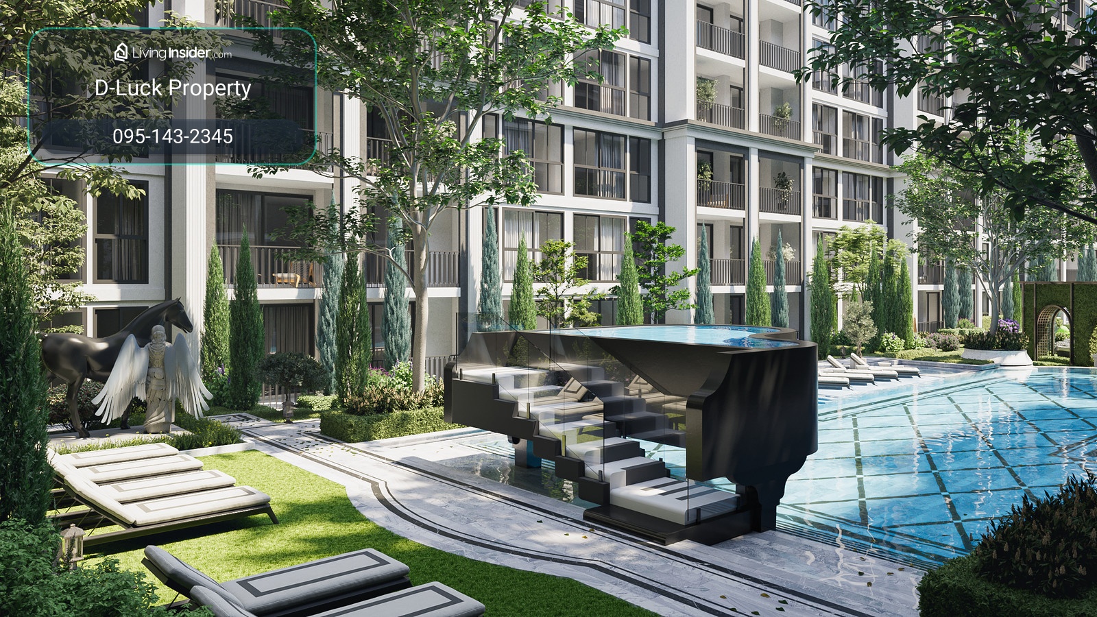 ขายคอนโดใหม่ในพัทยา Embassy Pattaya 2 ห้องนอน แต่งครบ โควต้าต่างชาติ – รูปที่ 3
