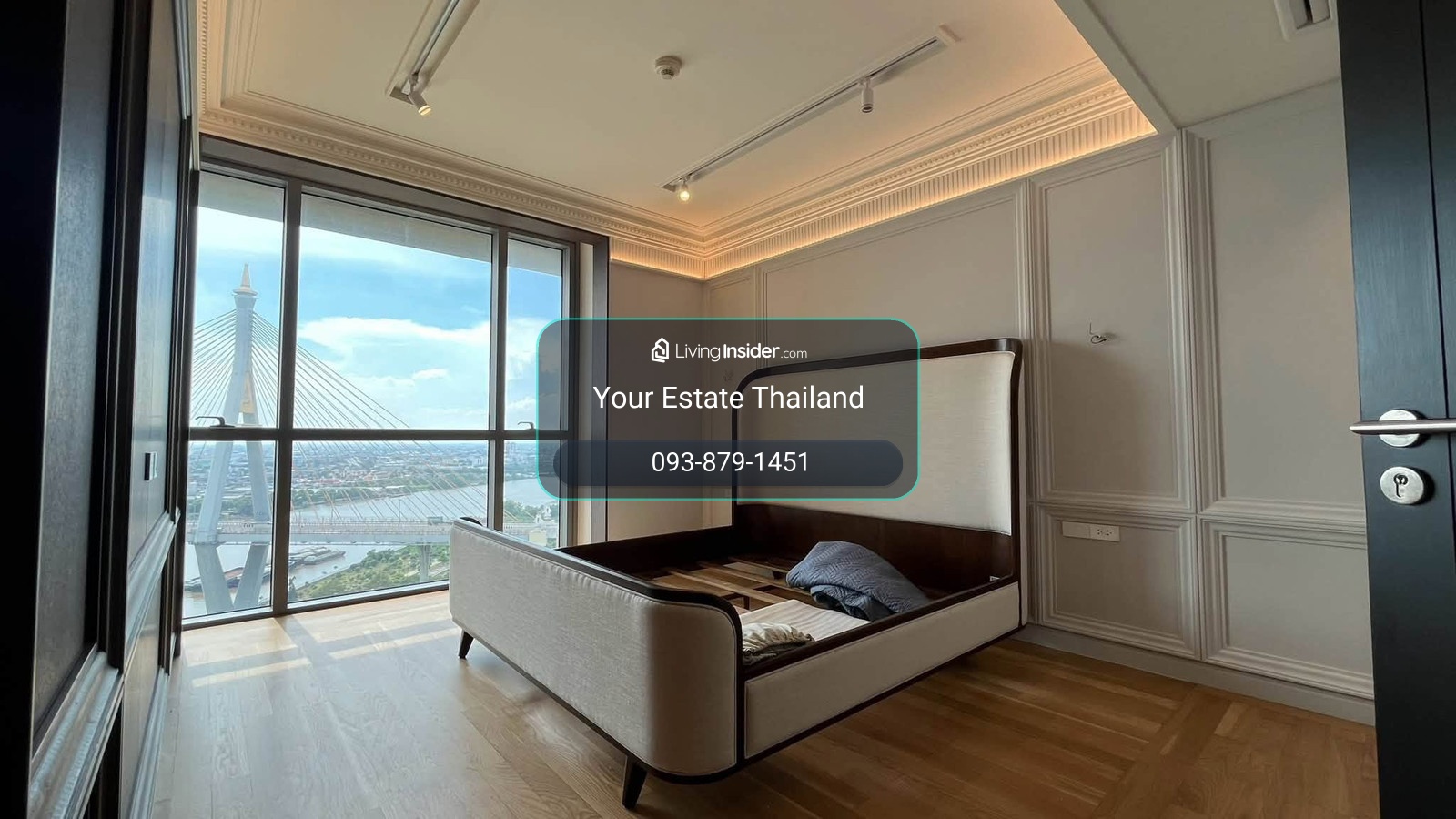 The Pano rama3 คอนโด ห้องสวยหรู ห้องใหญ่2 ห้องนอน วิวแม่น้ำดีมาก ว่างพร้อมให้เช่า – รูปที่ 3
