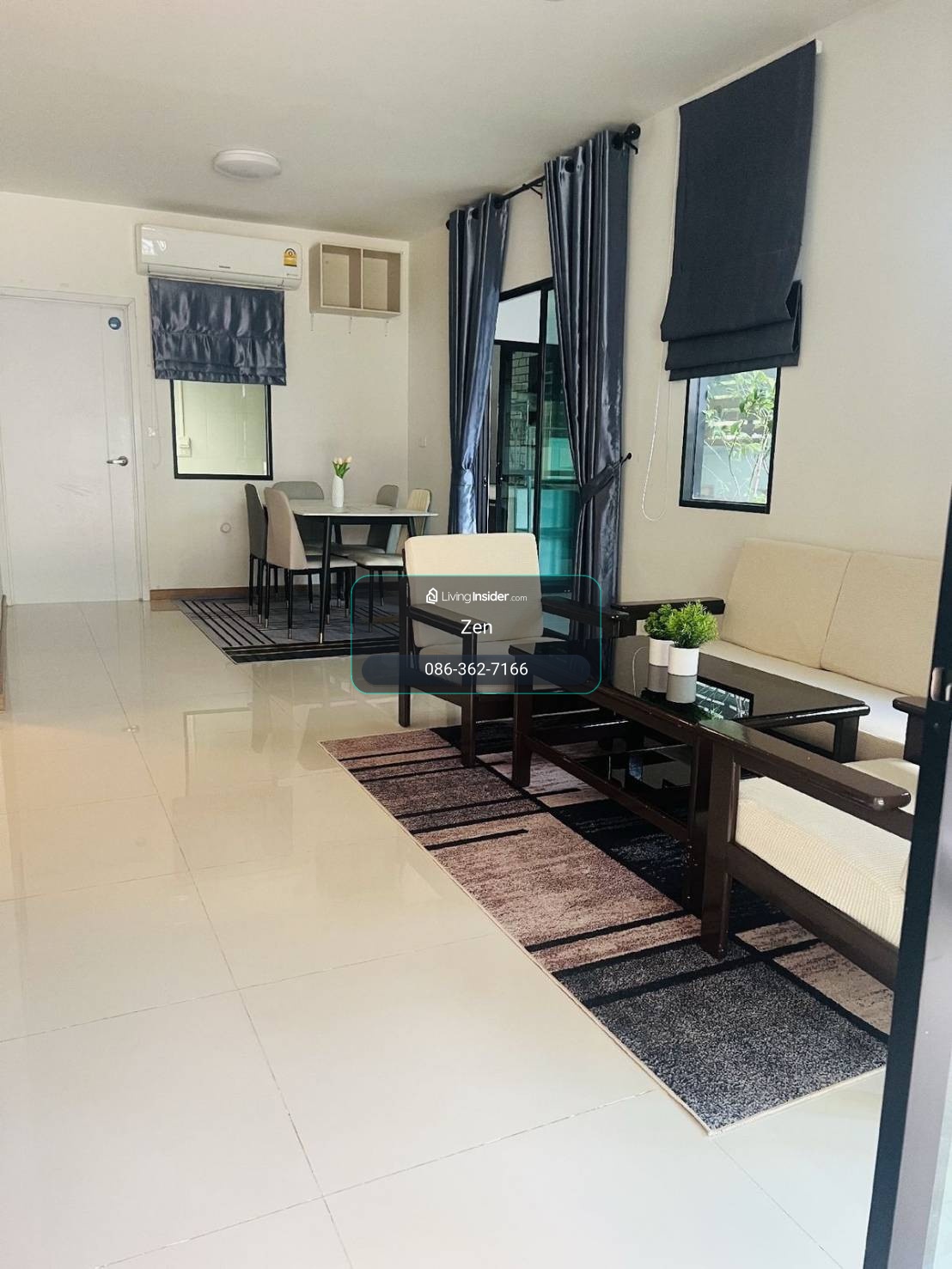 ให้เช่าทาวน์โฮม เดอะ ทรัสต์ ราชพฤกษ์ - รัตนาธิเบศร์ ใกล้ โรบินสัน ราชพฤกษ์ เพียง 6 นาที – รูปที่ 2