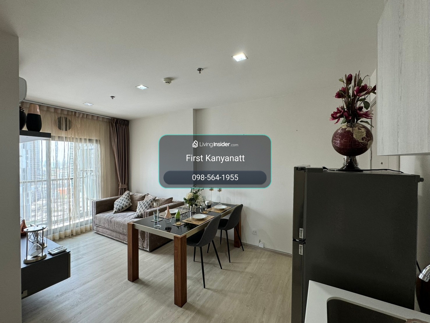 2 beds for rent at Life Sukhumvit 48 ready to move in – รูปที่ 2
