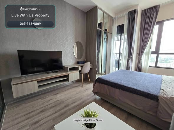 ให้เช่า KnightsBridge Prime Onnut 1 ห้องนอน 25 ตร.ม. ราคา 15,000 บาท/เดือน – รูปที่ 4