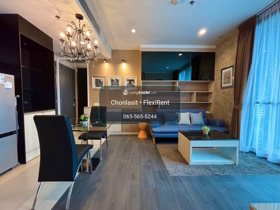 ห้องมุมแต่งสวย Layout หน้ากว้าง พร้อมวิวเปิดโล่งทั้งสวน สระว่ายน้ำ และ City View ตกแต่ง Built-in เฟอร์นิเจอร์คุณภาพสูงครบครัน ให้ความรู้สึกโปร่งสบายและเป็นส่วนตัว พร้อมเข้าอยู่ทันที 🏙️🌿EDGE Sukhumvit 23 – รูปที่ 2