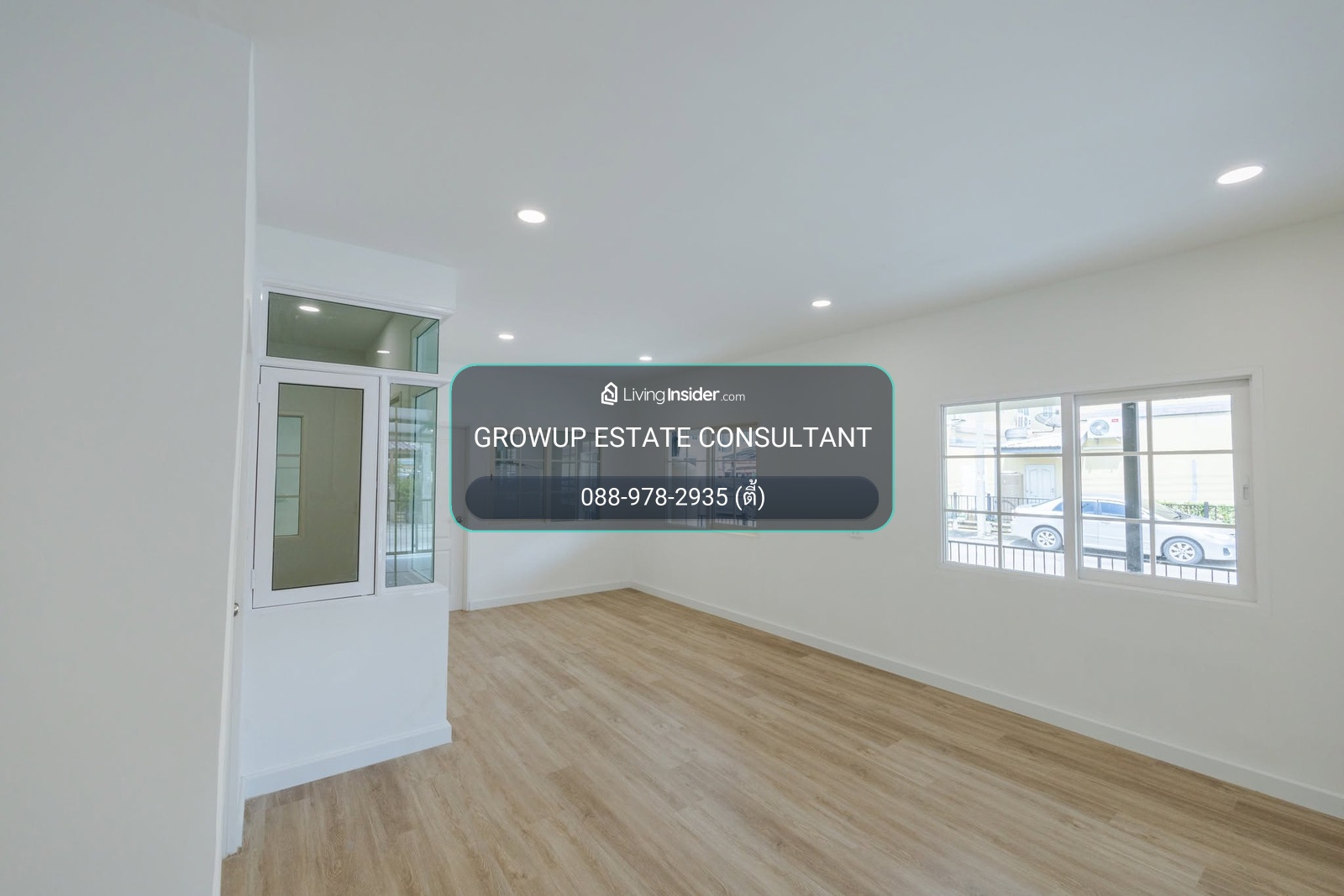 P-3128 🔥🔥 Corner house with space on the side, urgent sale! Golden Town1 On Nut-Pattanakarn ready to move in – รูปที่ 2