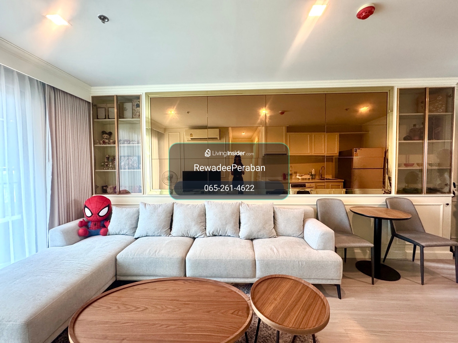 ให้เช่า ✨ Life Ladprao 2 ห้องนอน 2 ห้องน้ำ ขนาด 55sqm ห้องใหม่มาก สวยมาก ไม่เคยปล่อยเช่ามาก่อน เพียง 40,000 บาท โทรเลย 065-2614622 แทมมี่  – รูปที่ 4
