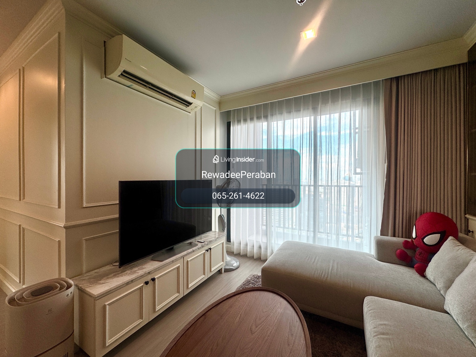 ให้เช่า ✨ Life Ladprao 2 ห้องนอน 2 ห้องน้ำ ขนาด 55sqm ห้องใหม่มาก สวยมาก ไม่เคยปล่อยเช่ามาก่อน เพียง 40,000 บาท โทรเลย 065-2614622 แทมมี่  – รูปที่ 3