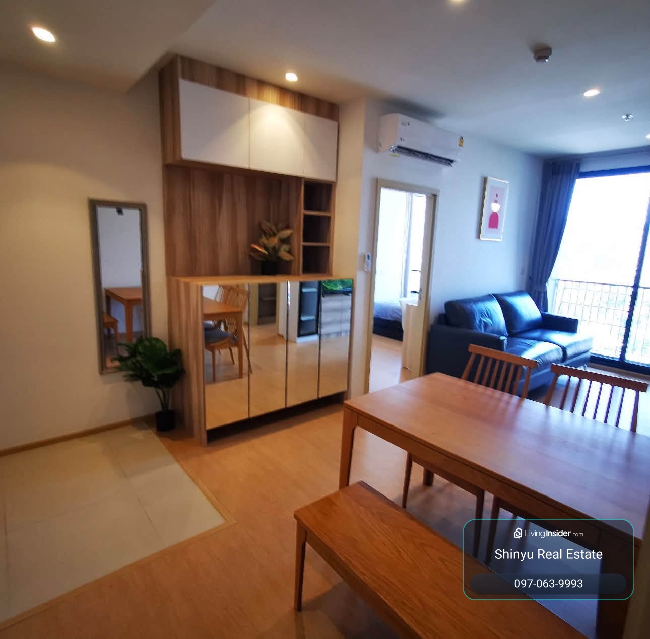 Condo for rent Maru Ekkamai 2 - 2 bedrooms, 2 bathrooms - 59 sq m - rent 60,000 baht/month [BWr2610015]  – รูปที่ 3