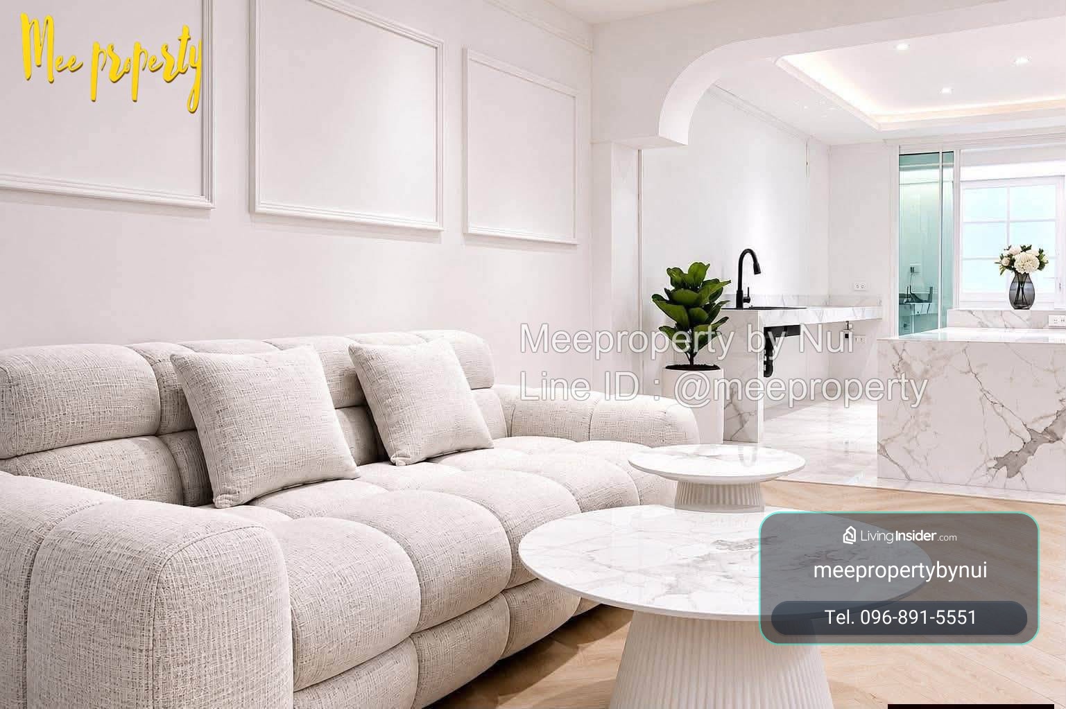 #For sale: 2-story townhome, White House Sukhumvit 93 | Location BTS Bang Chak, 700 meters, BTS Bang Chak, area 20 sq m, usable area 168 sq m. ME-324 – รูปที่ 4